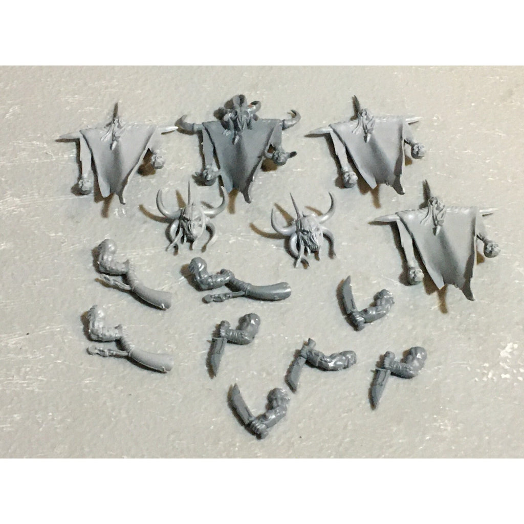 A23246 WARHAMMER FANTASY CHAOS BEASTMEN BITS LOT COMMAND GAMES WORKSHOP GW