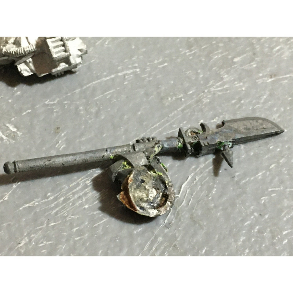 A22389 WARHAMMER 40K GREY KNIGHTS METAL BITS LOT ARMS WRIST MOUNTED GW
