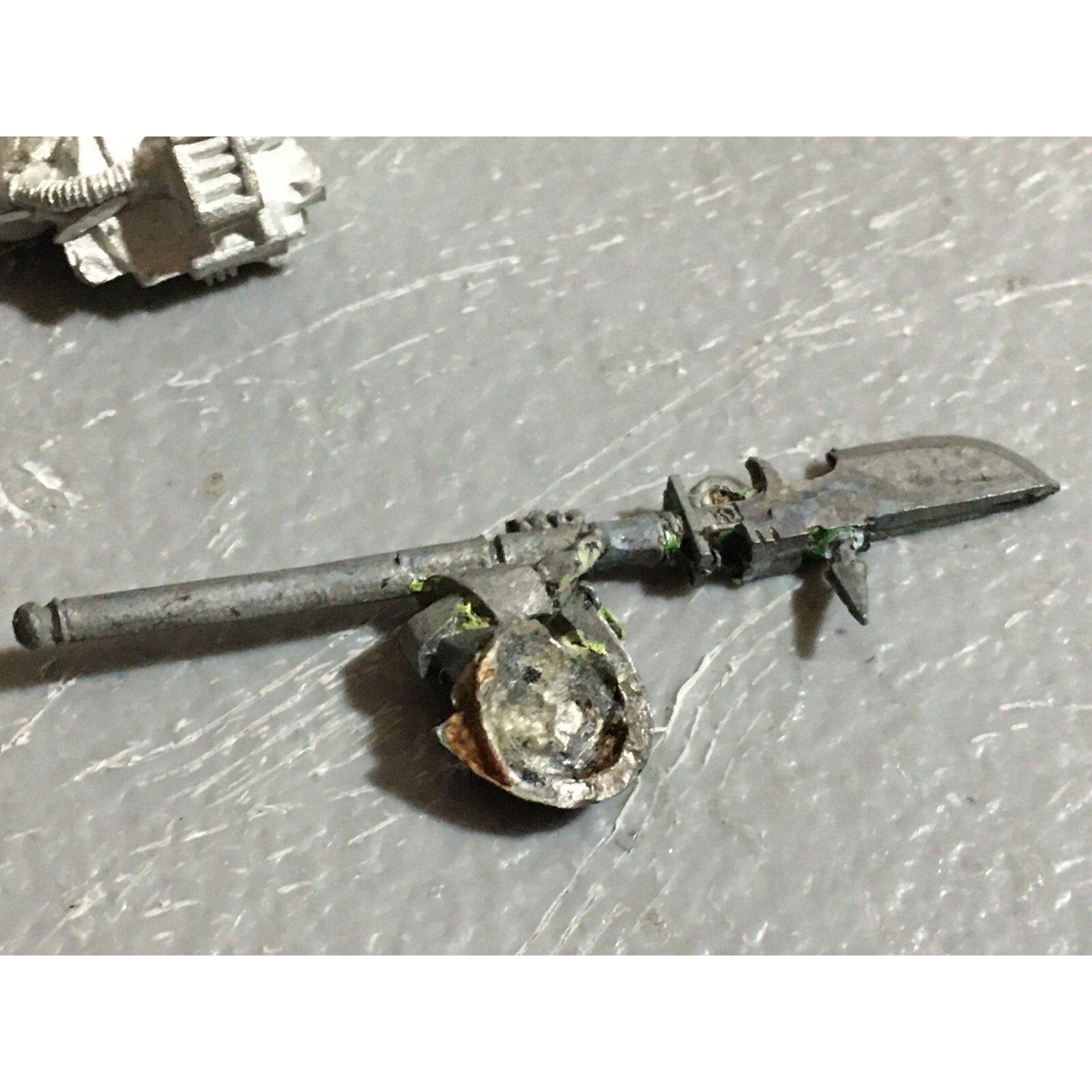 A22389 WARHAMMER 40K GREY KNIGHTS METAL BITS LOT ARMS WRIST MOUNTED GW