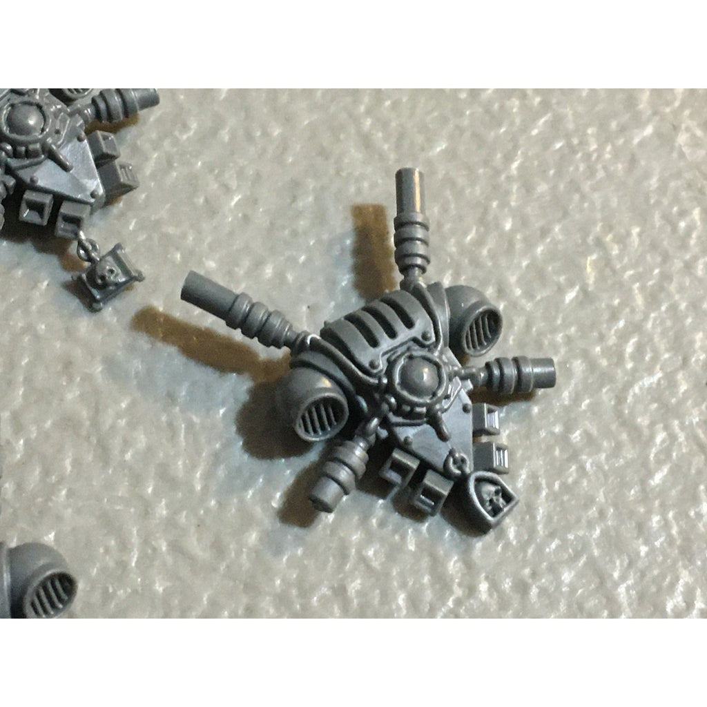 A29881 WARHAMMER 40K GREY KNIGHTS BITS LOT TELEPORTER BACKPACKS 10 PK GW