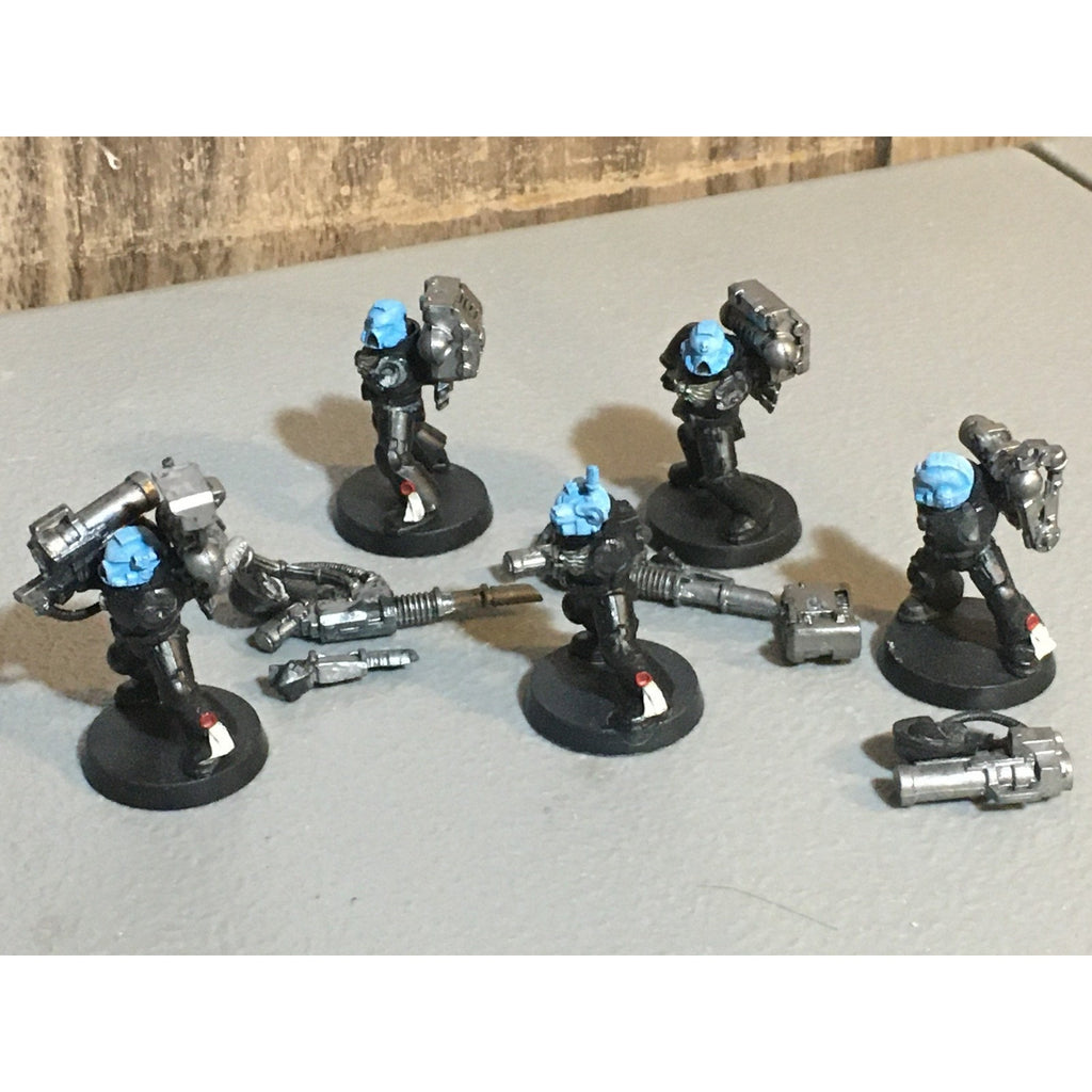 A25477 WARHAMMER 40K SPACE MARINES INCOMPLETE DEVASTATORS LOT GW