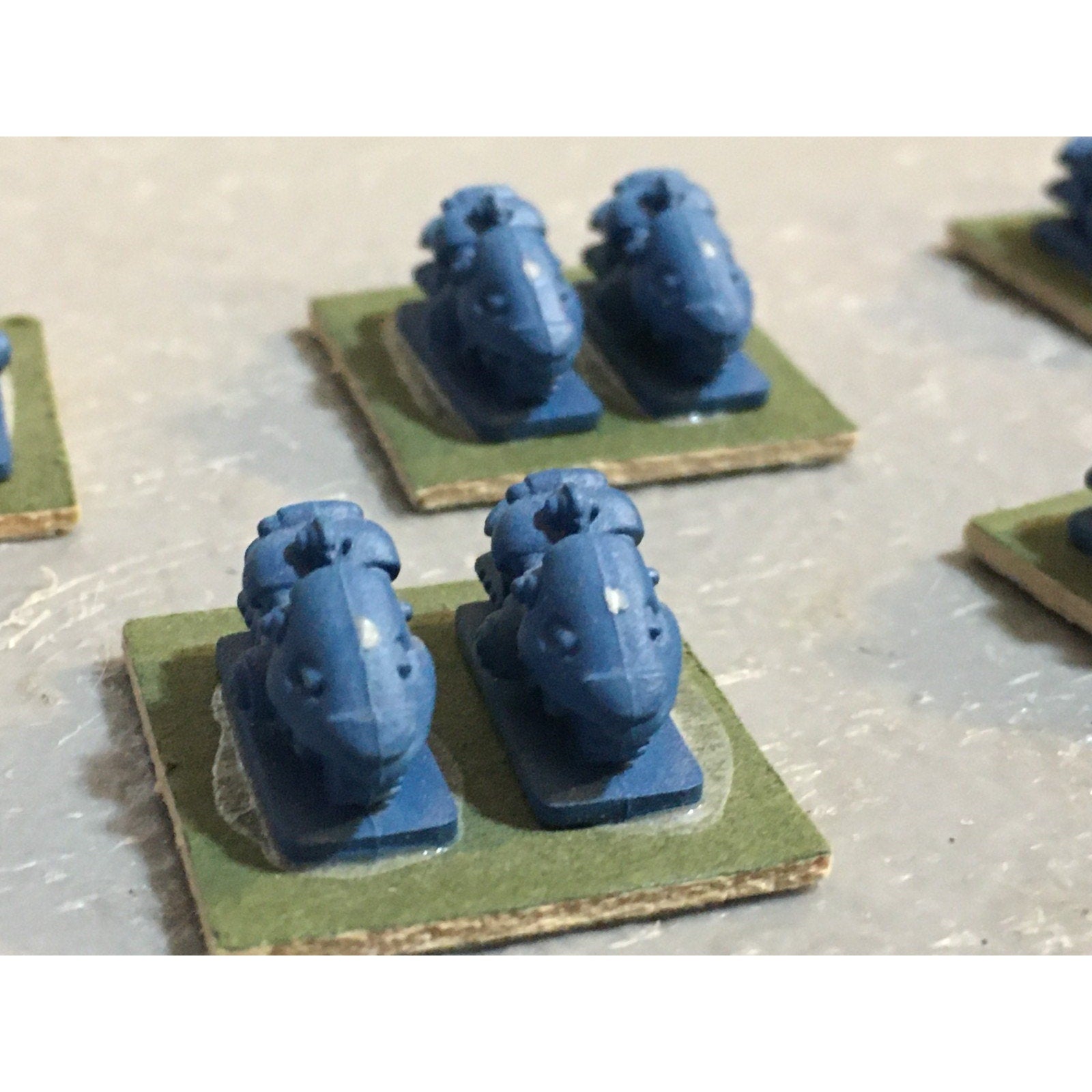 A25120 WARHAMMER 40K EPIC SPACE MARINES BIKES 5 CUSTOM STANDS GW