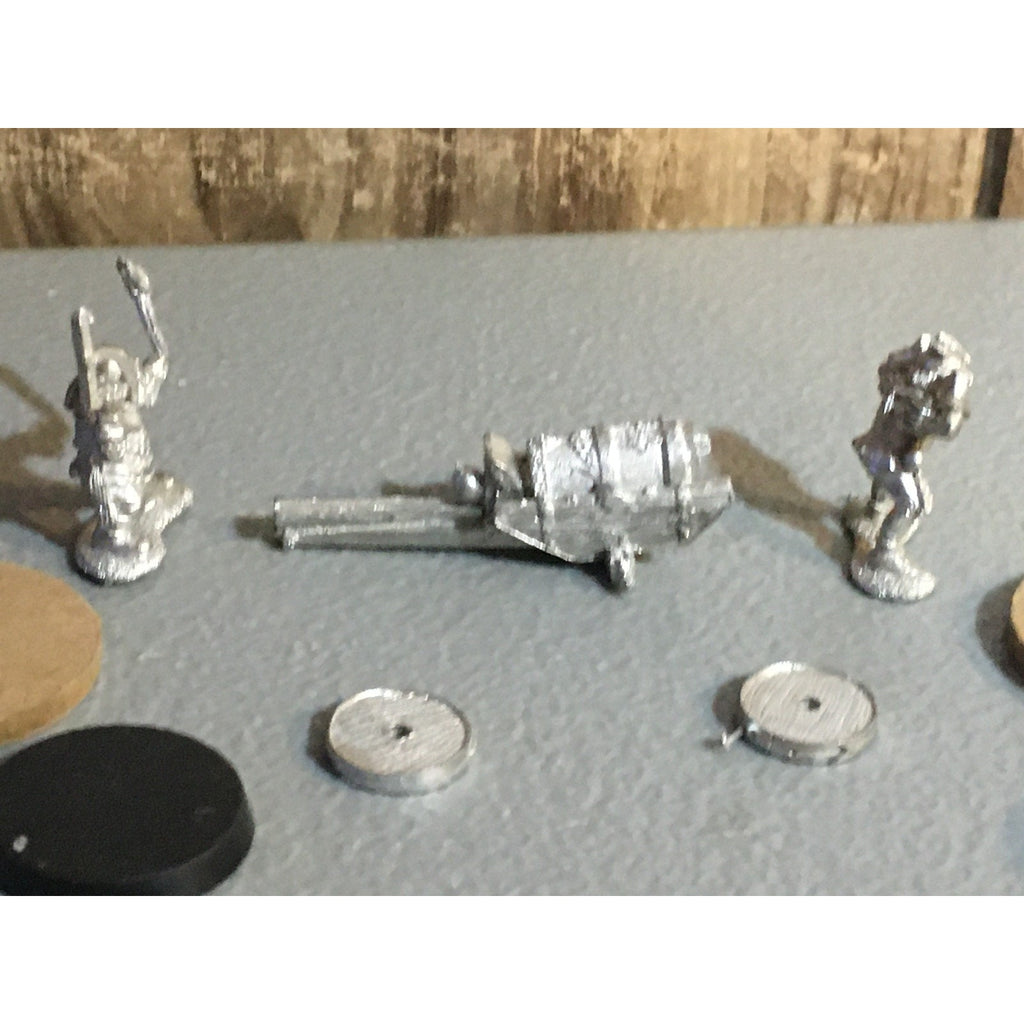 A32700 ALTERNATIVE ARMIES METAL MINIS DWARVES DWARF SIEGE BOMBARD