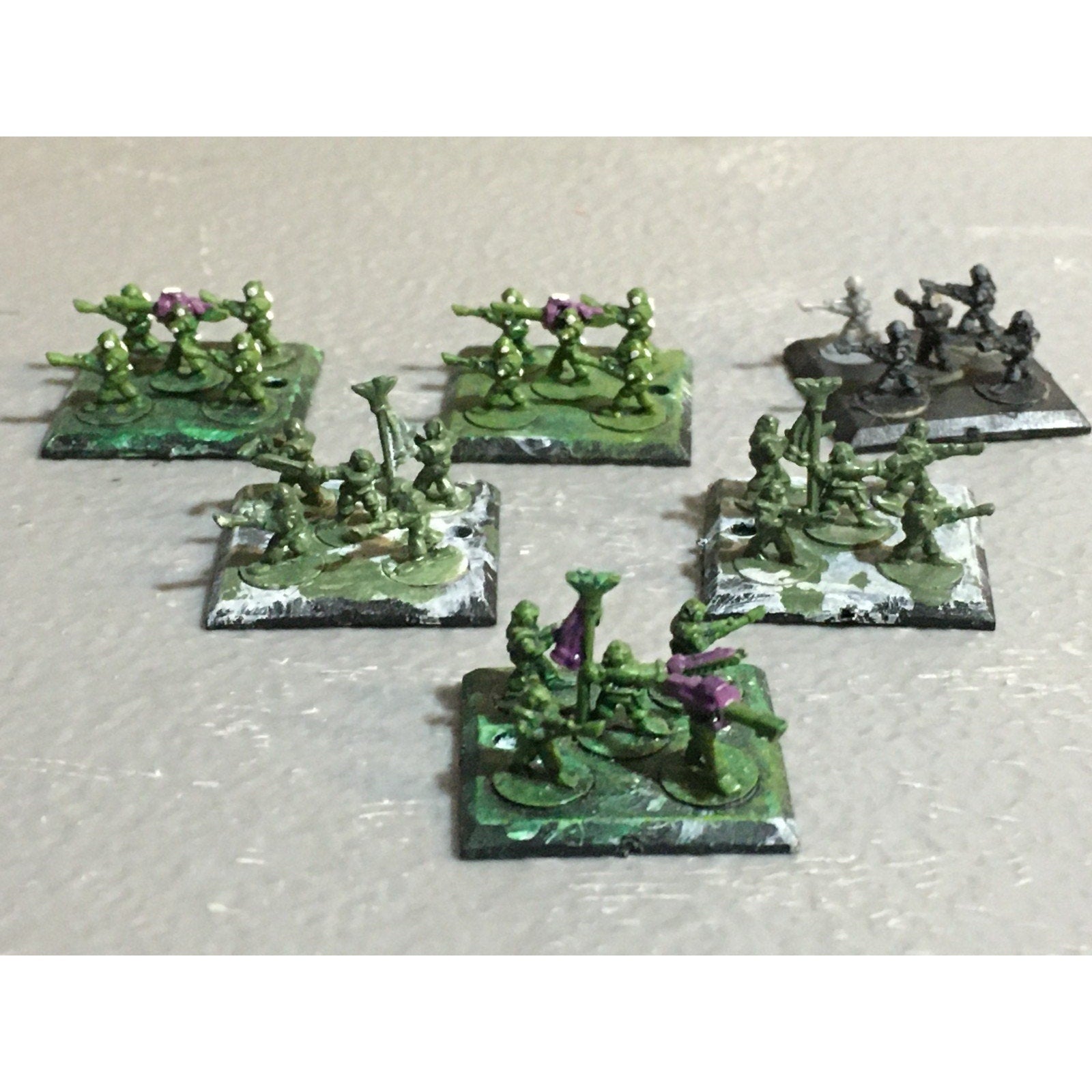 A24551 EPIC 40K IMPERIAL GUARD 6 BASES INFANTRY GAMES WORKSHOP WARHAMMER