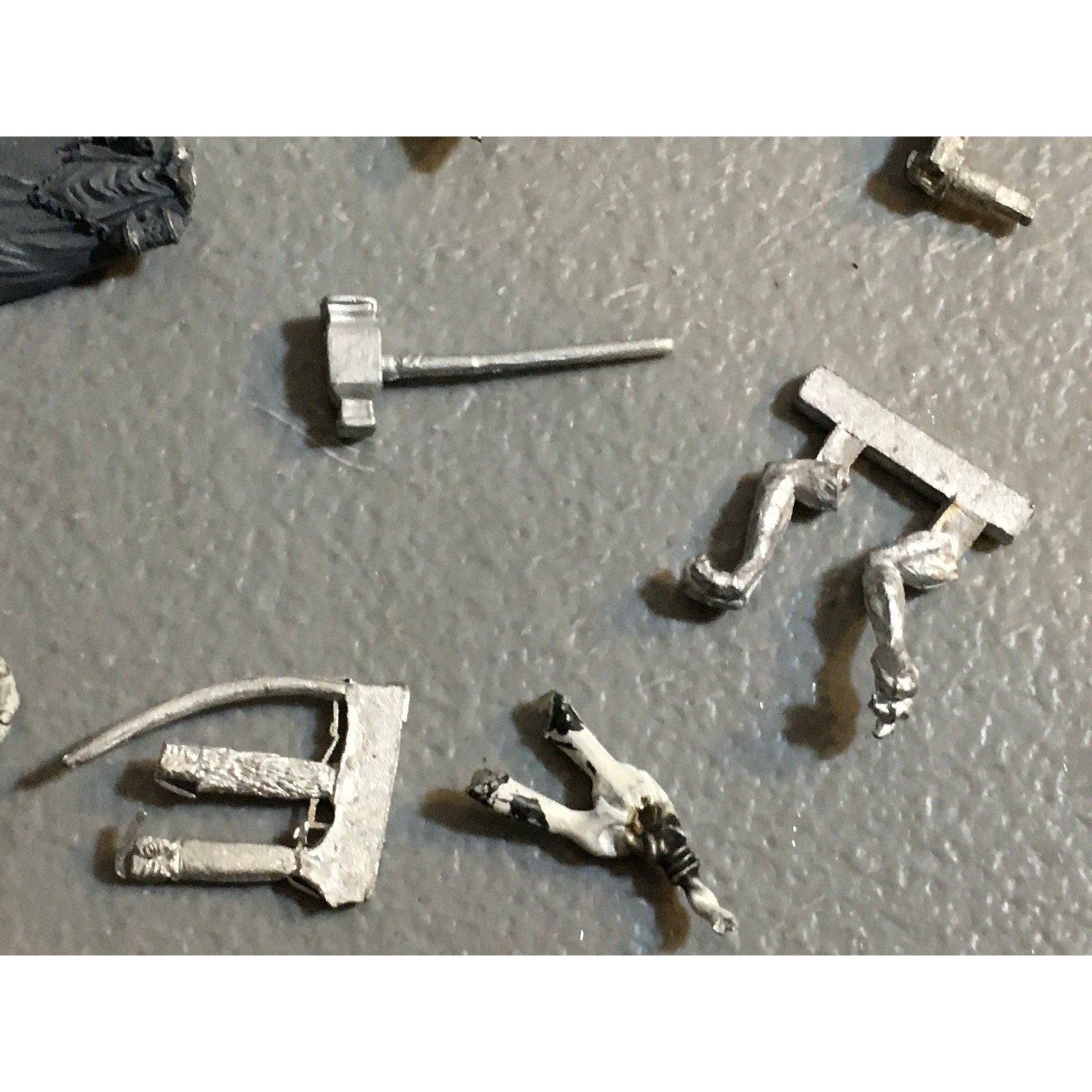 A32540 UNKNOWN MINIATURES ALL METAL BITS & INCOMPLETE LOT FANTASY