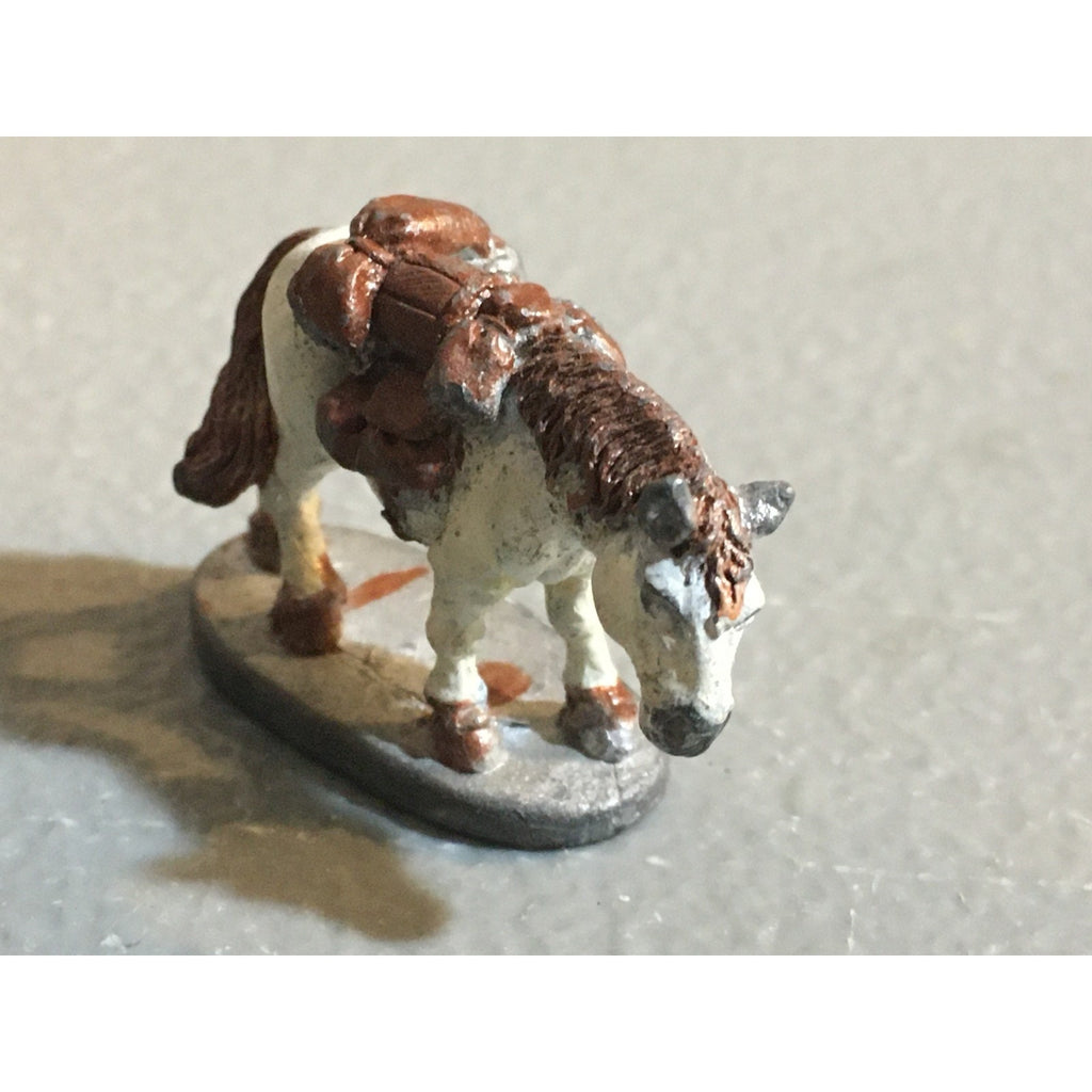 A32629 GRENADIER MINIATURES METAL FANTASY HALFLING WIZARD HORSE TABLETOP RPG