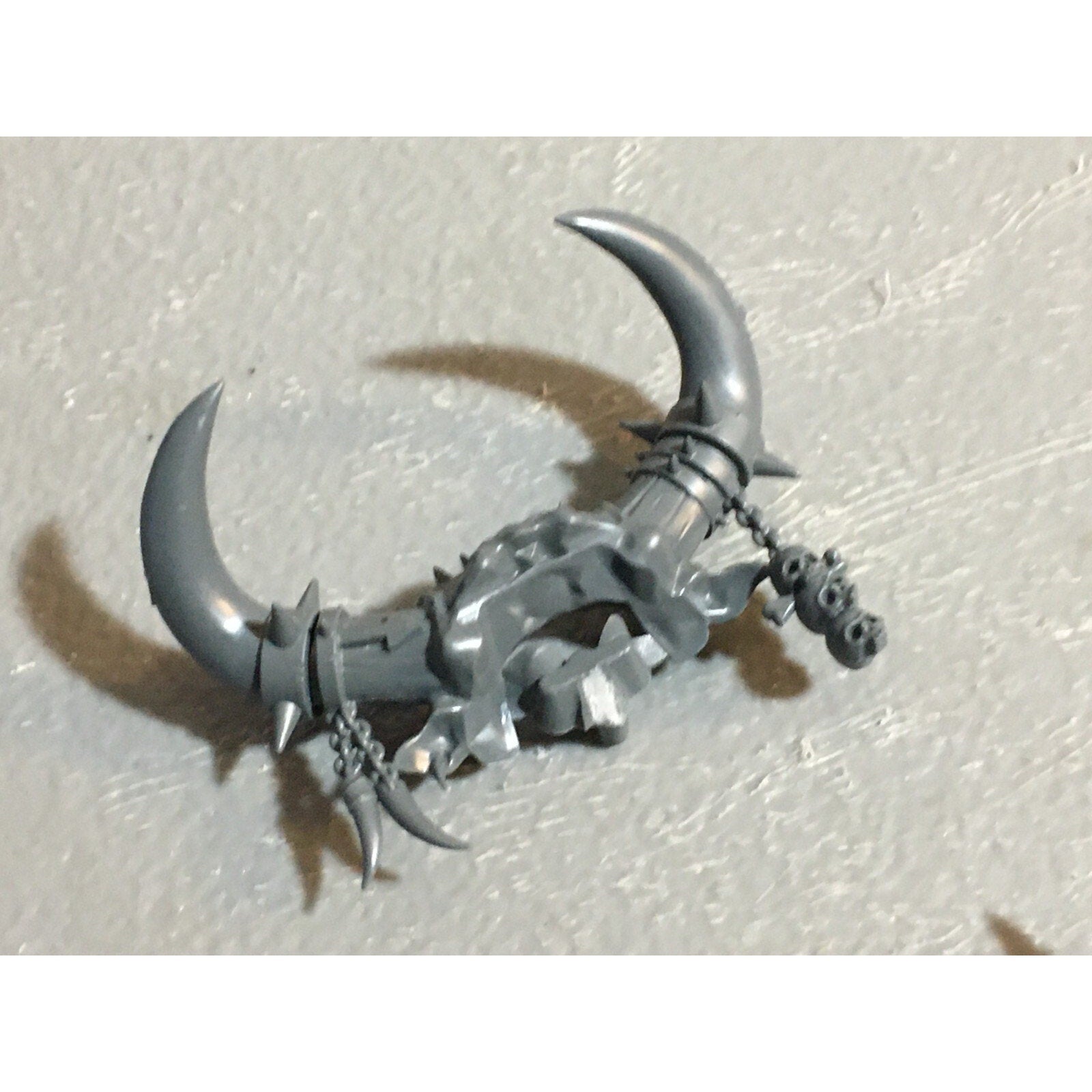 A23222 WARHAMMER FANTASY CHAOS BEASTMEN BITS LOT CYGOR HORNS GAMES WORKSHOP GW