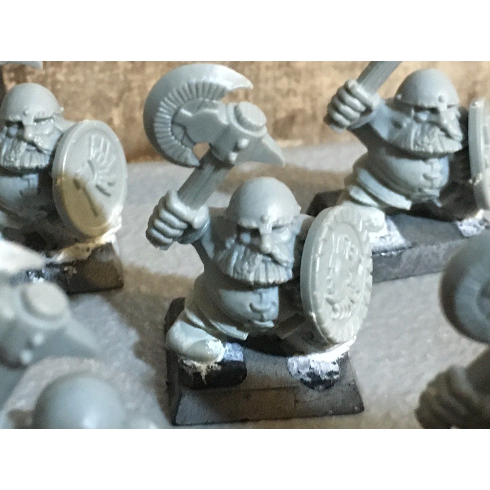 A33416 WARHAMMER FANTASY OLD WORLD QUEST DWARFS DWARF MONOPOSE 8 PK GW 4TH ED