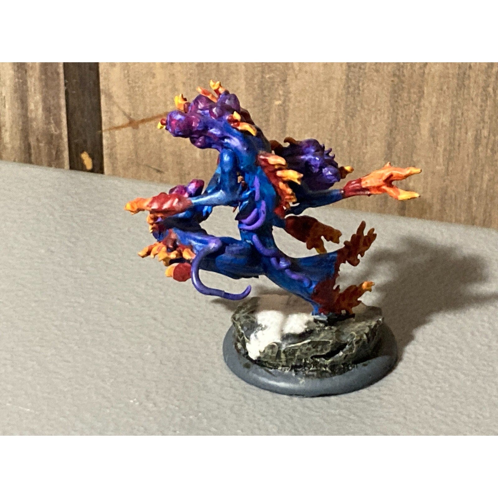 A19596 WARHAMMER 40K AOS CUST EXALTED FLAMERS READ TZEENTCH CHAOS DAEMONS PAINT