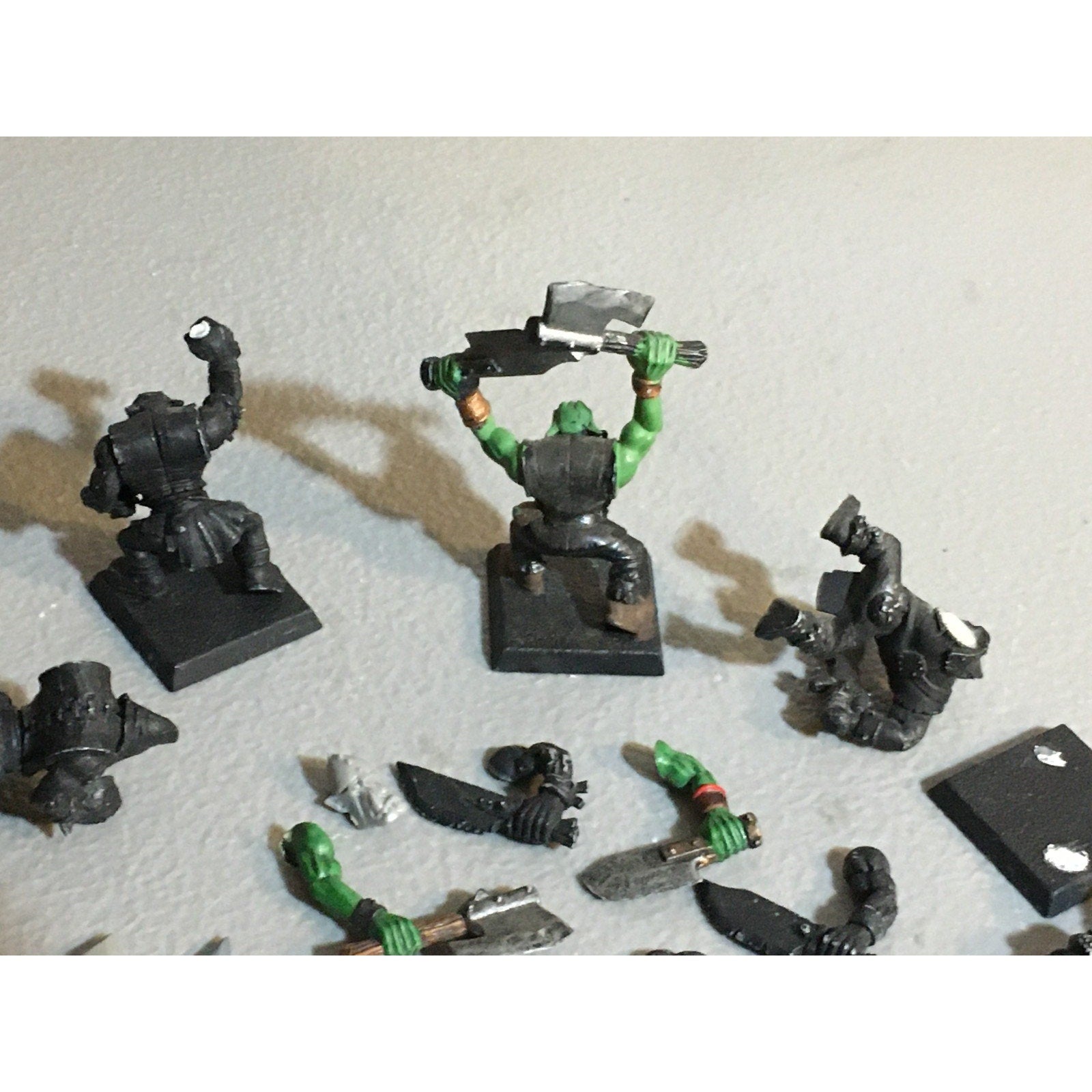 A33618 WARHAMMER FANTASY ORCS & GOBLINS INCOMPLETE BOYZ + BITS LOT GW