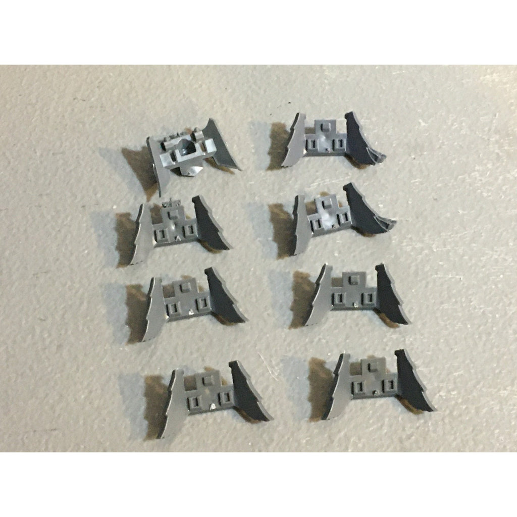 A29405 WARHAMMER 40K SPACE MARINES DARK ANGELS BITS LOT BIKE FRONT PLATES GW