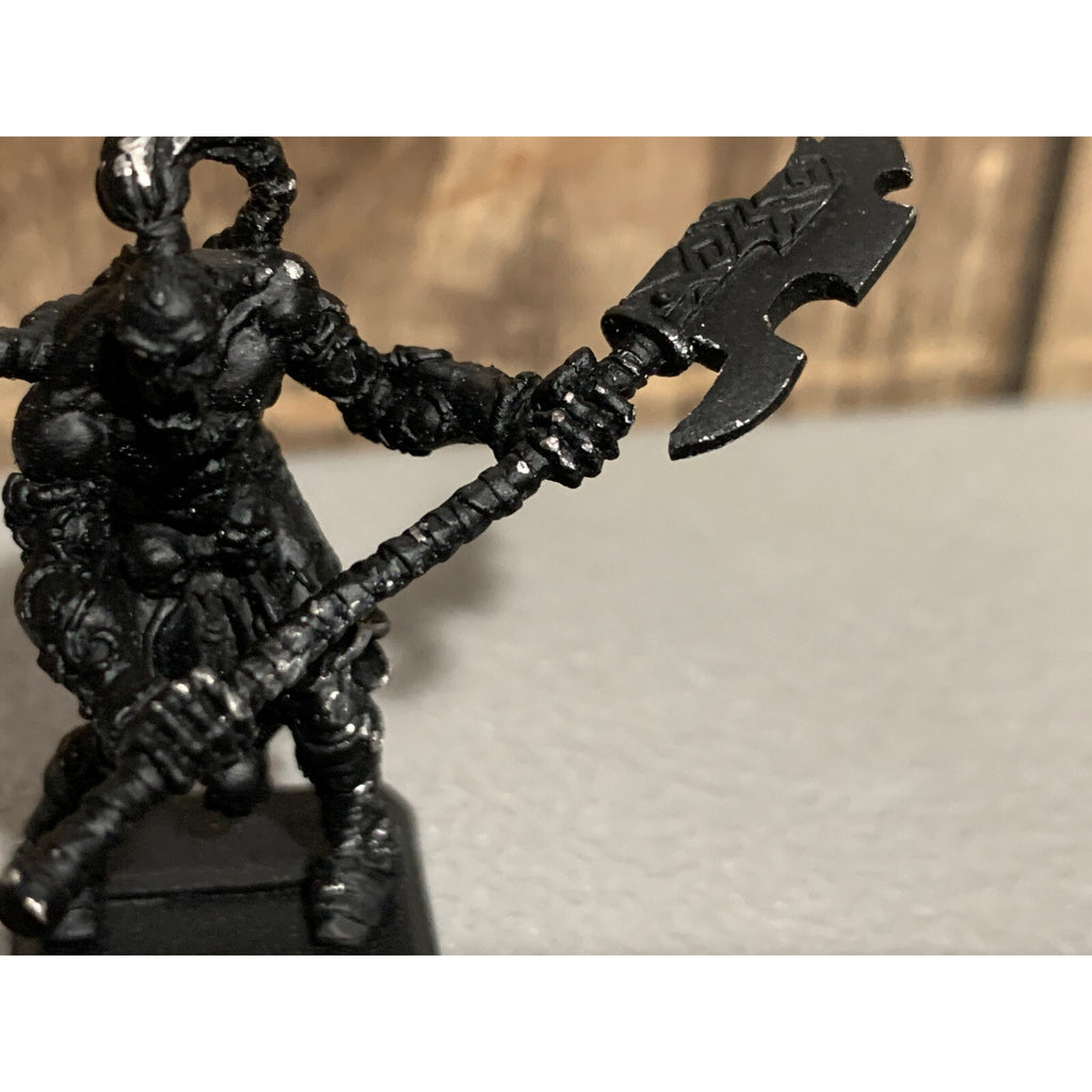 A10469 RACKHAM CONFRONTATION METAL OOP GIANT BARBARIAN WITH HALBERD