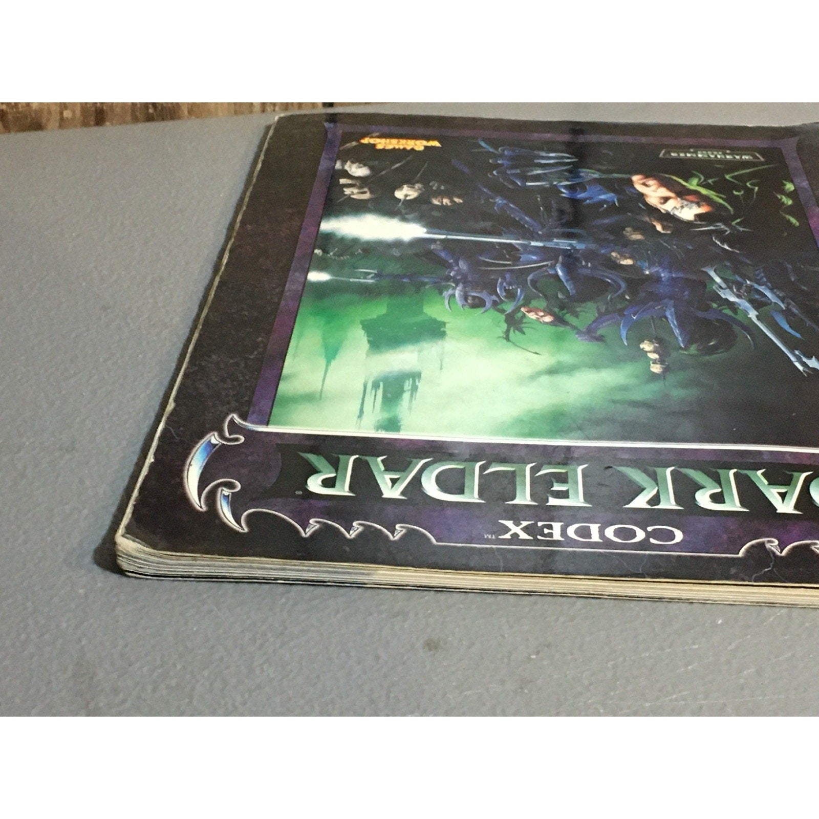 BOOK GAMES WORKSHOP WARHAMMER 40K CODEX DARK ELDAR 3RD ED SB USED