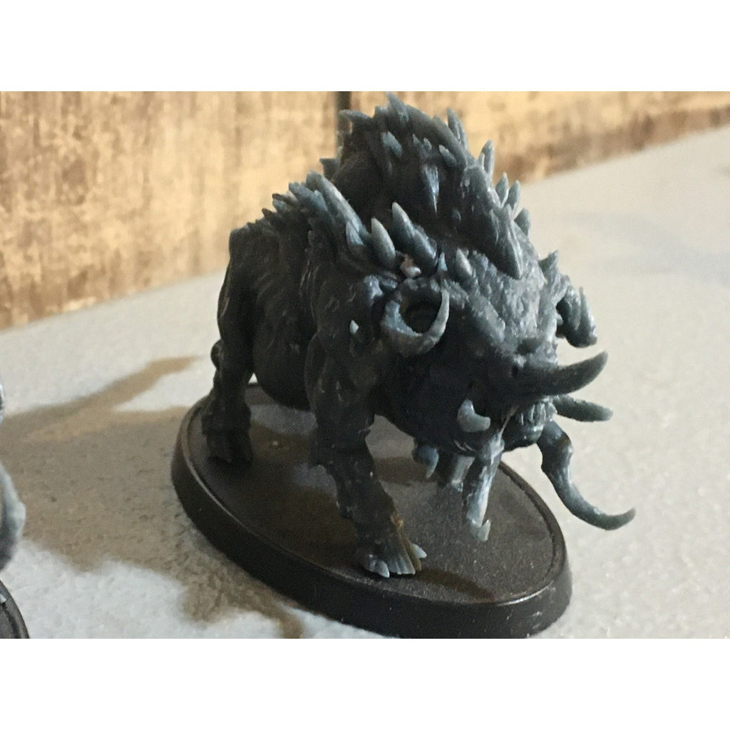 A30878 UNKNOWN MINIATURES PIG BOAR MONSTERS WAR BEASTS TABLE TOP WAR GAMES