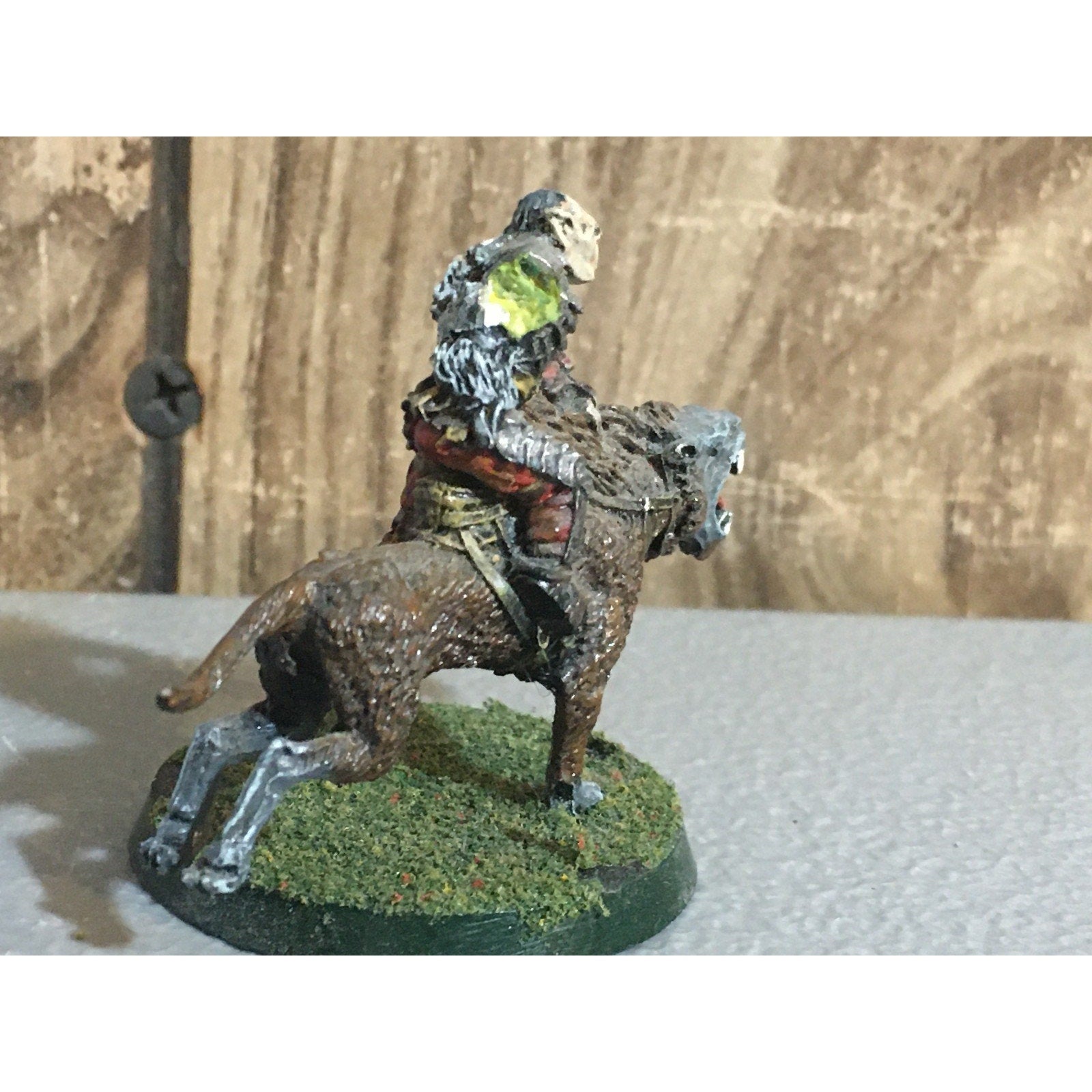 A30385 LOTR LORD OF THE RINGS GW GAMES WORKSHOP METALGOTHMOG MOUNTED WARG PAINT