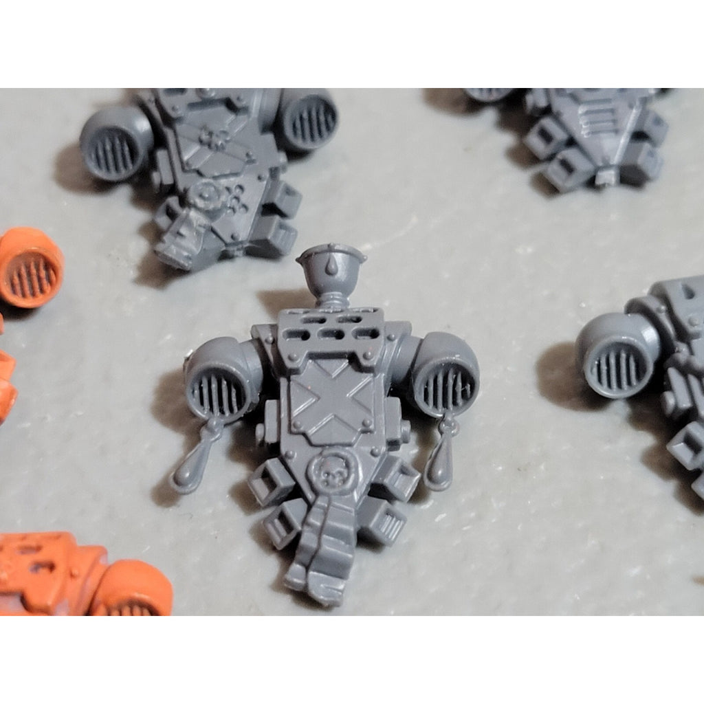 A19069 WARHAMMER 40K SPACE MARINES BLOOD ANGELS BACKPACK 11 PK BITS LOT