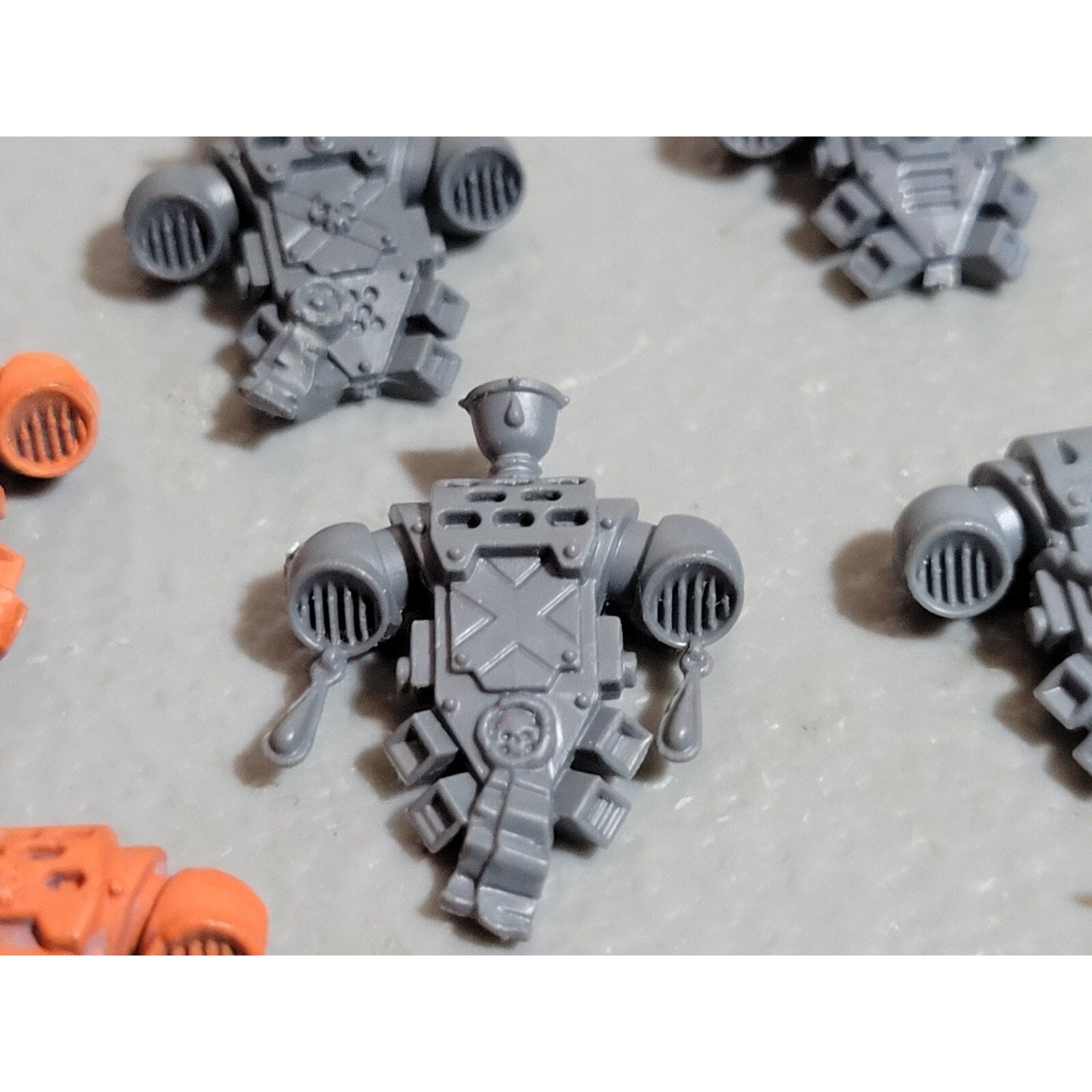 A19069 WARHAMMER 40K SPACE MARINES BLOOD ANGELS BACKPACK 11 PK BITS LOT