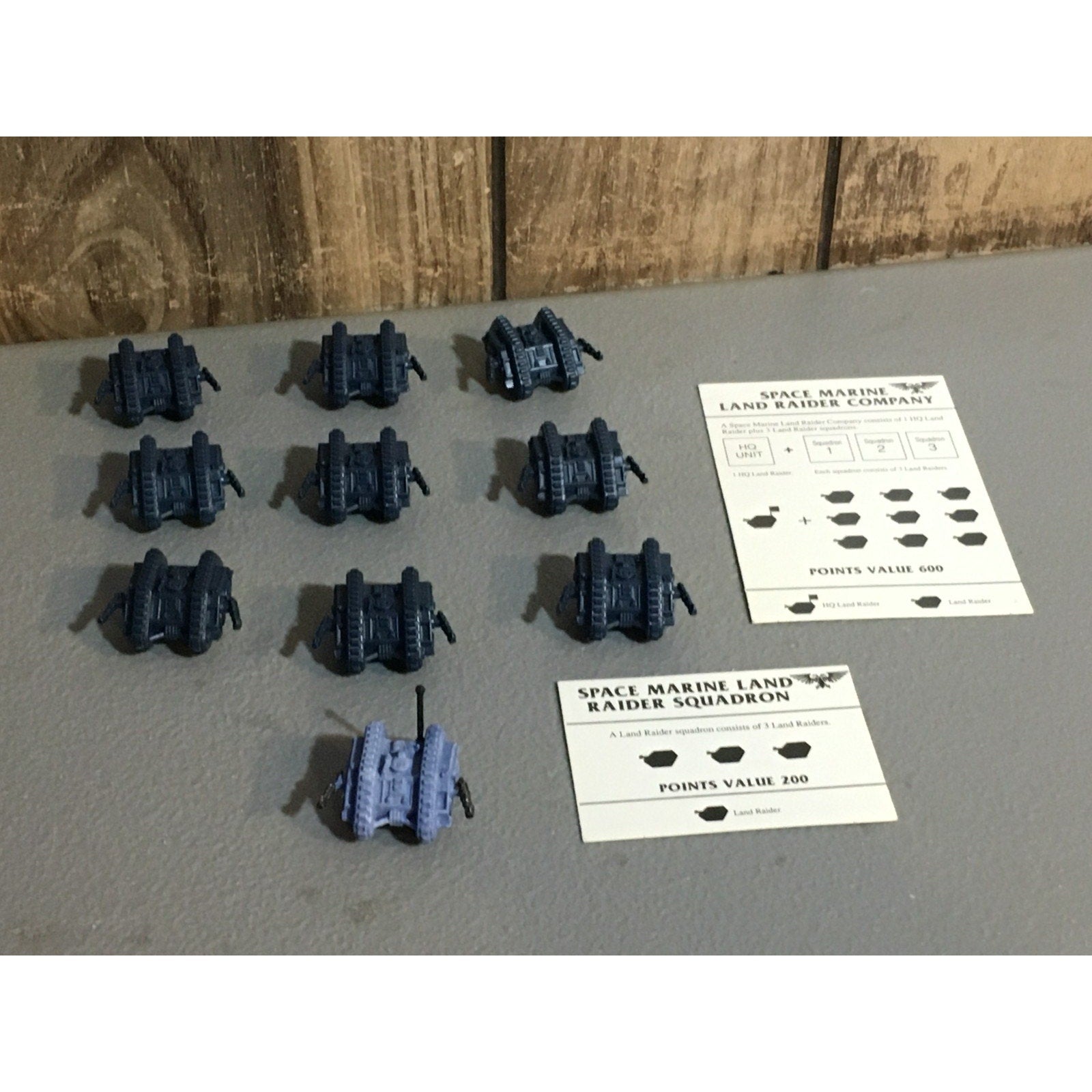 A29831 WARHAMMER 40K EPIC SPACE MARINES LAND RAIDER COMPANY GW – PODY ...