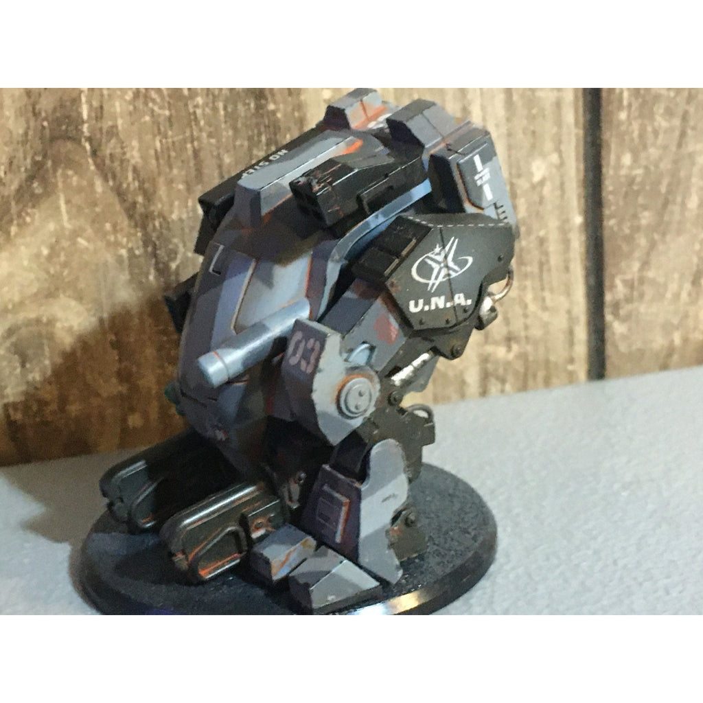 A33507 RACKHAM AT-43 UNA FIRE TOAD MINIATURE W CARDS