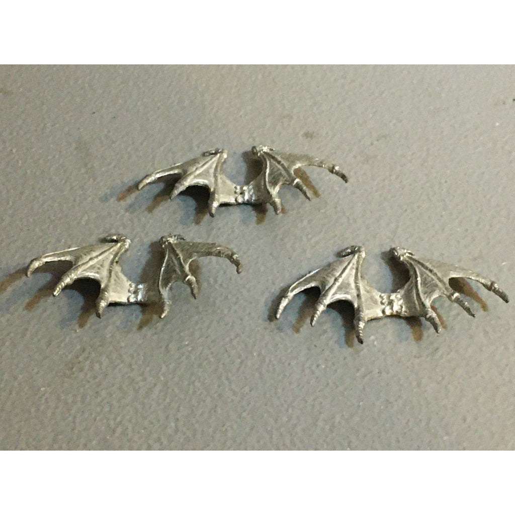 A33850 WARHAMMER 40K TYRANIDS BITS LOT METAL GARGOYLE WINGS 3 PK GW