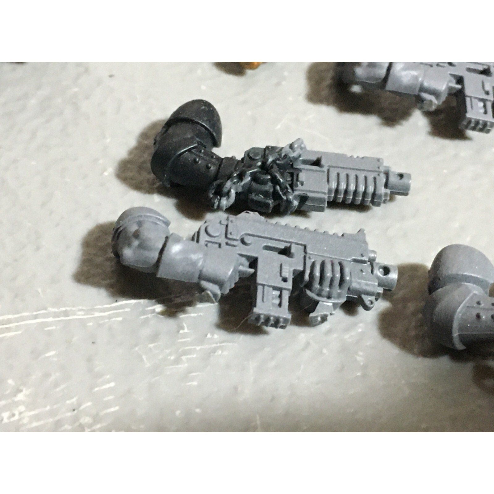A22271 WARHAMMER 40K SPACE MARINES BLACK TEMPLARS BITS LOT POWER FIST BOLT GW