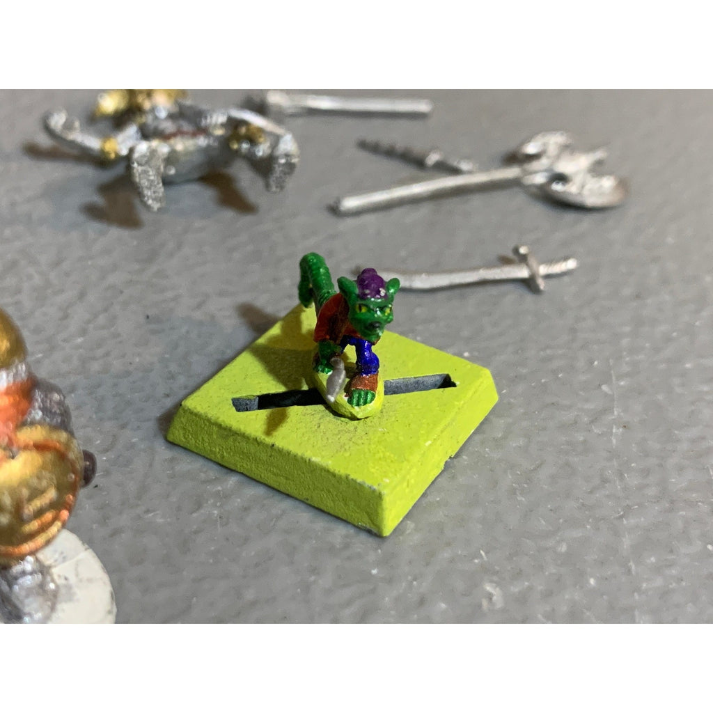 A29183 RAL PARTHA WARRIORS LOT WIZARD DWARF FEMALE KNIGHT METAL MINIATURES