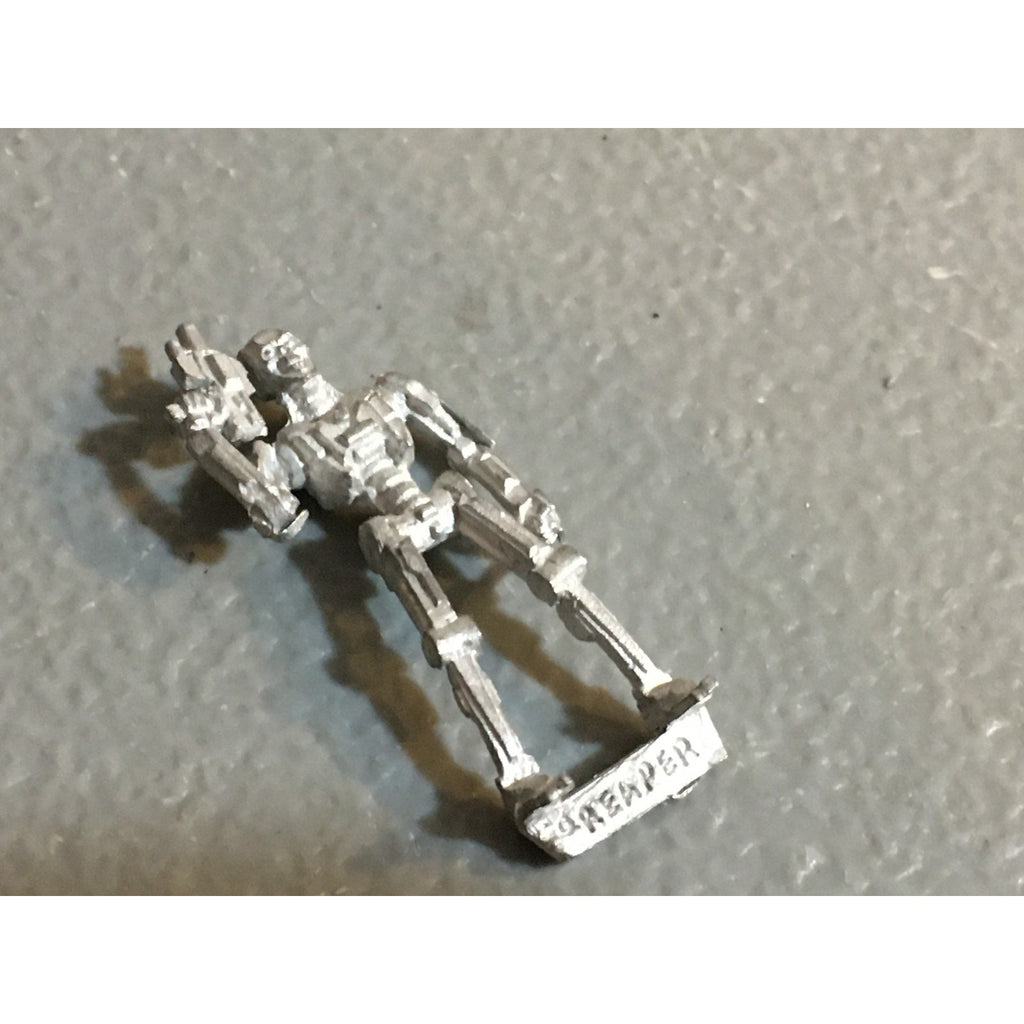 A34036 UNKNOWN METAL MINIATURES SCI-FI MODERN MIXED LOT SOLDIER CIVILIAN ROBOT
