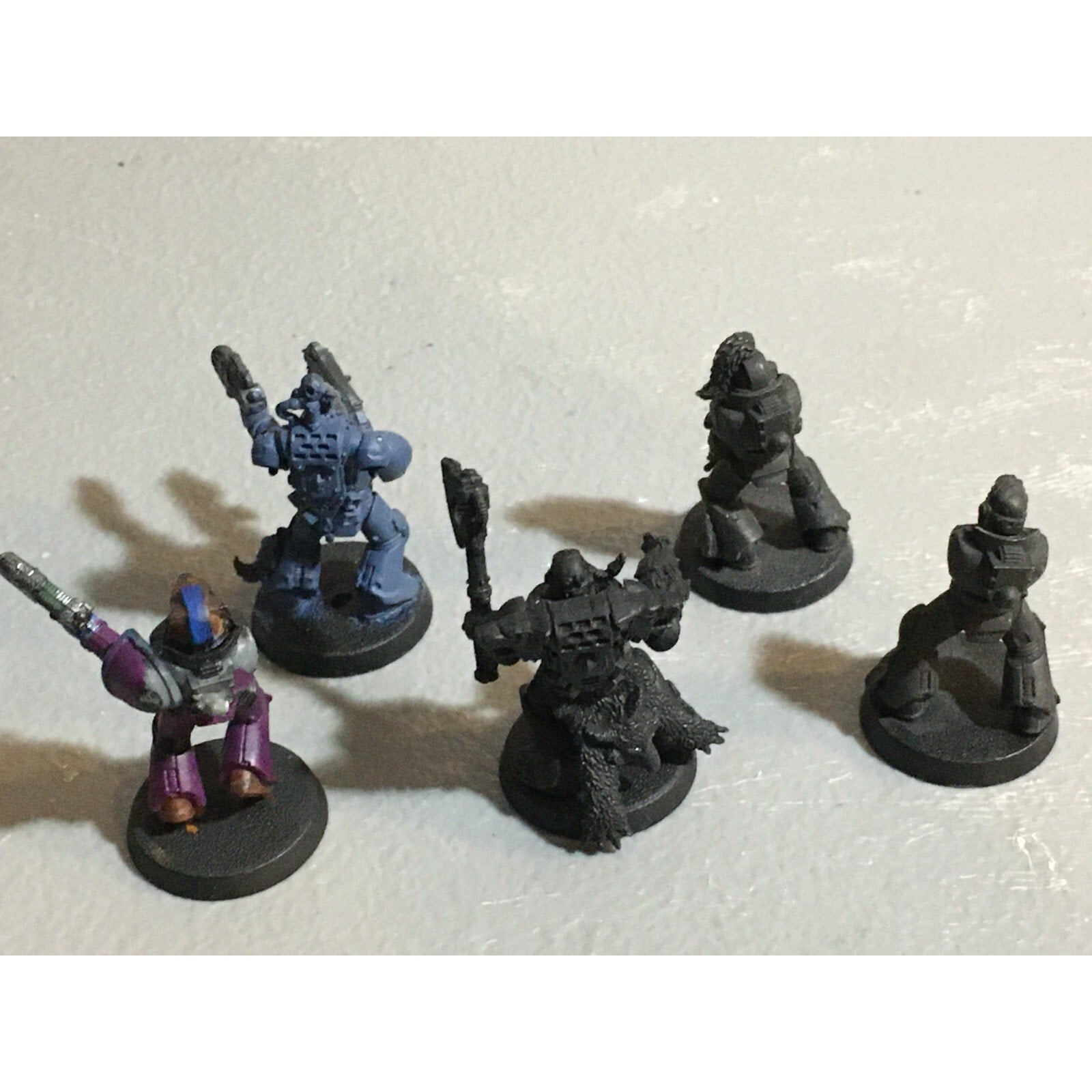 A23176 WARHAMMER 40K SPACE MARINES WOLVES INCOMPLETE LOT GW GAMES WORKSHOP