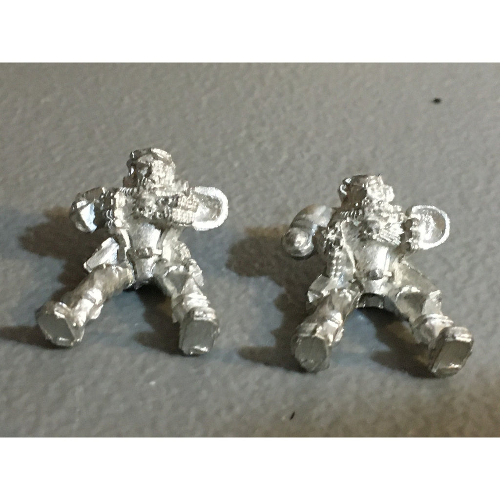 A33830 WARHAMMER 40K SPACE MARINES METAL SCOUT BIKE RIDER BODY ONLY 2 PK GW