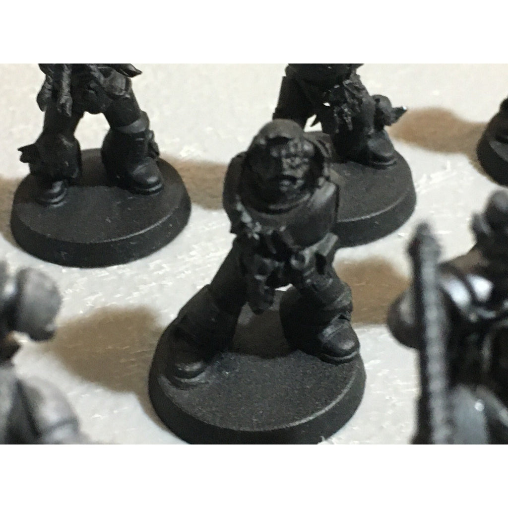 A23004 WARHAMMER 40K SPACE MARINES WOLVES INCOMPLETE GREY HUNTERS 10 PK GW