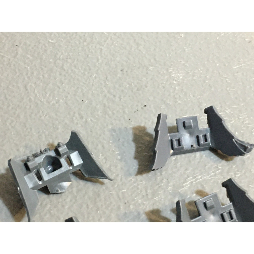 A29405 WARHAMMER 40K SPACE MARINES DARK ANGELS BITS LOT BIKE FRONT PLATES GW