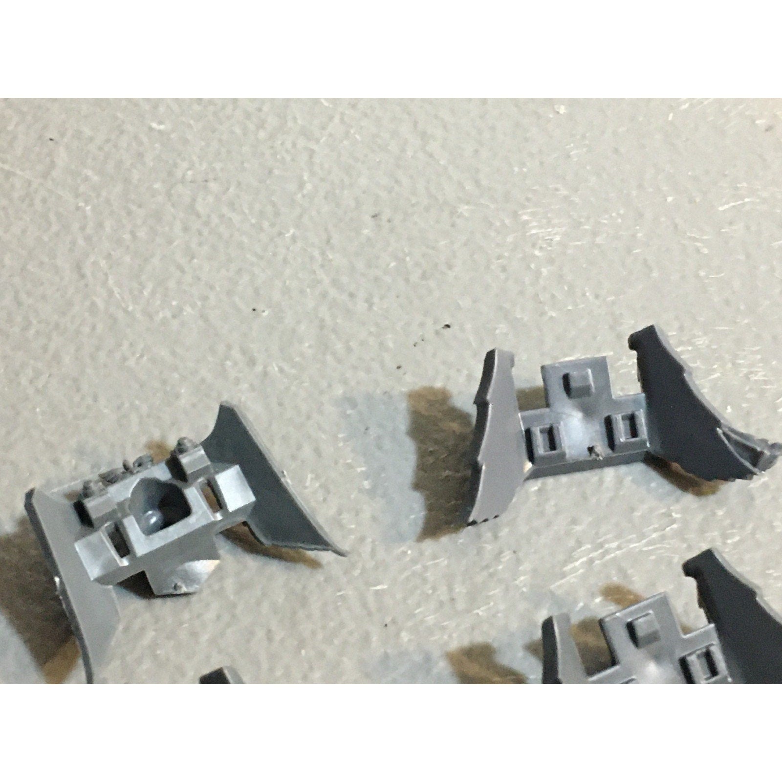A29405 WARHAMMER 40K SPACE MARINES DARK ANGELS BITS LOT BIKE FRONT PLATES GW