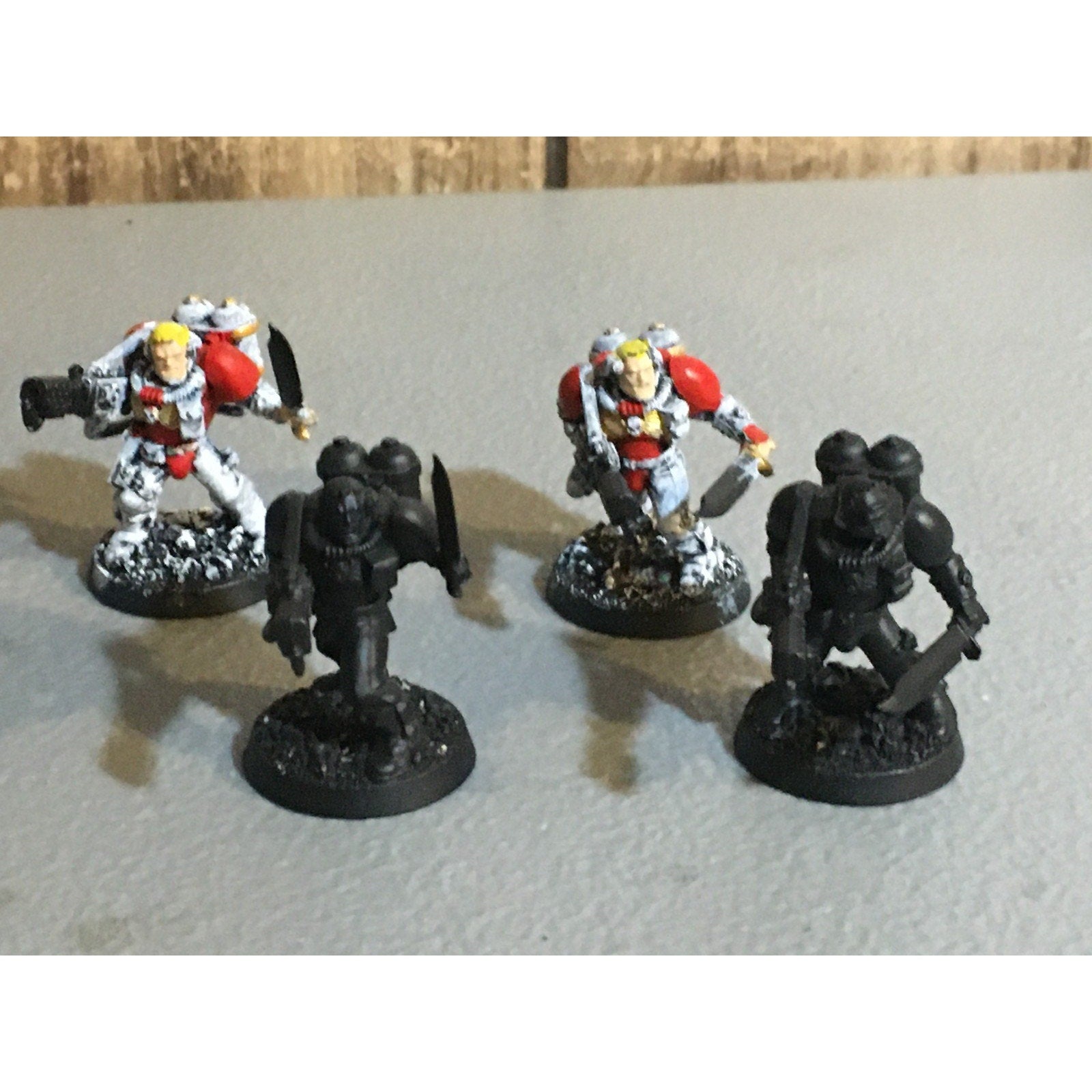 A33849 WARHAMMER 40K SPACE MARINES CUSTOM SCOUTS 4 PK GW GAMES WORKSHOP