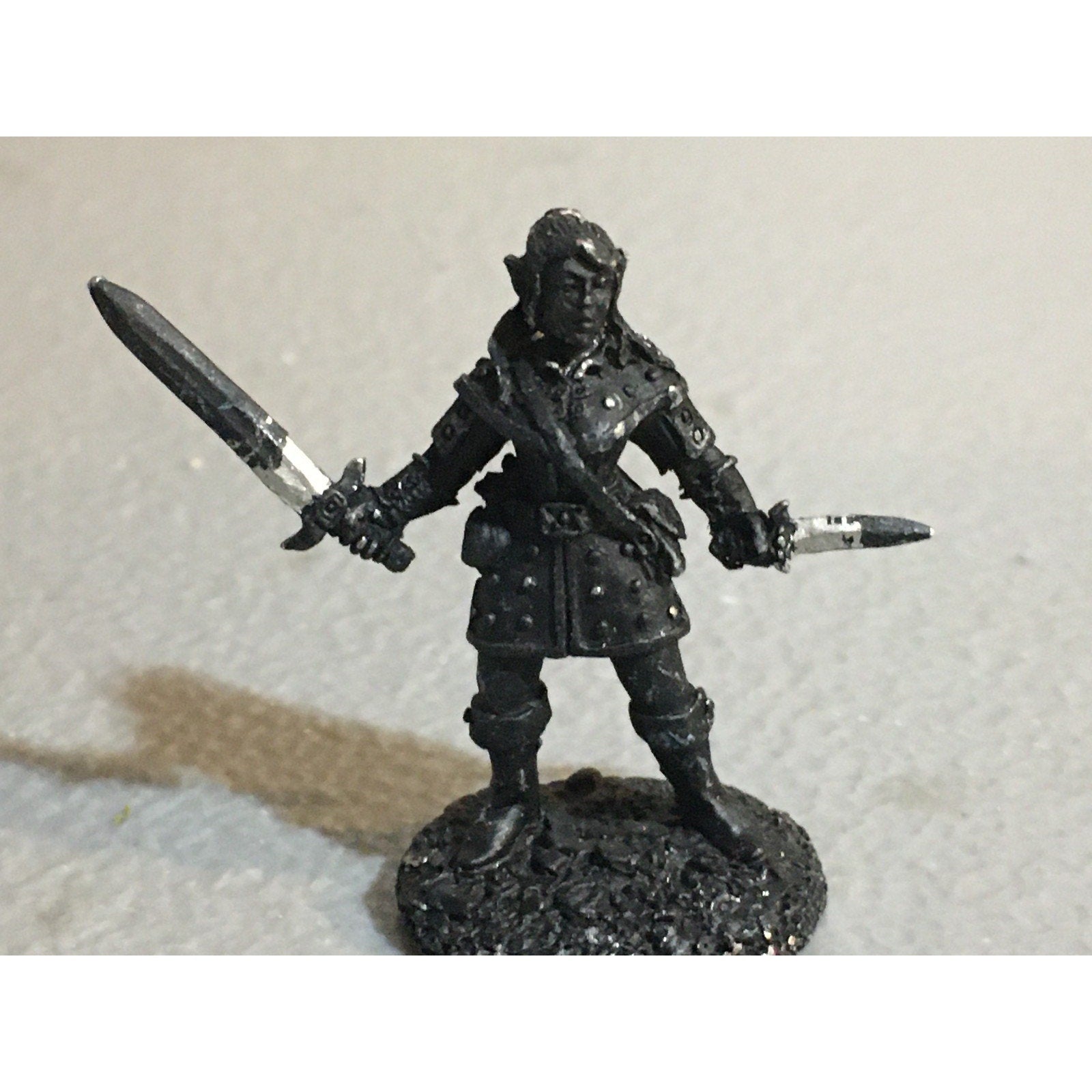 A29789 METAL MINIATURES LOT RMI UNKOWN ORC WARRIOR HUMAN KNIGHT ELF RANGER