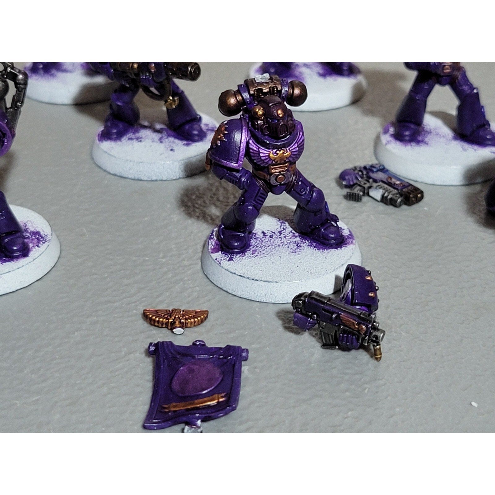 A18236 WARHAMMER 40K SPACE MARINES TACTICAL 10 PACK