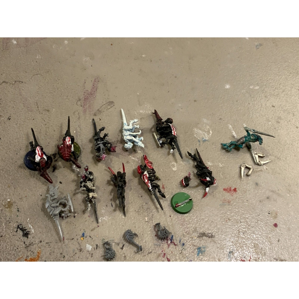 A23023 WARHAMMER 40K TYRANIDS BITS LOT INCOMPLETE GAUNTS RIPPER 1 METAL
