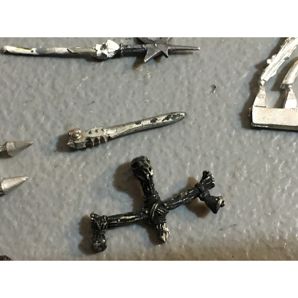 A32542 UNKNOWN MINIATURES ALL METAL BITS & INCOMPLETE LOT FANTASY