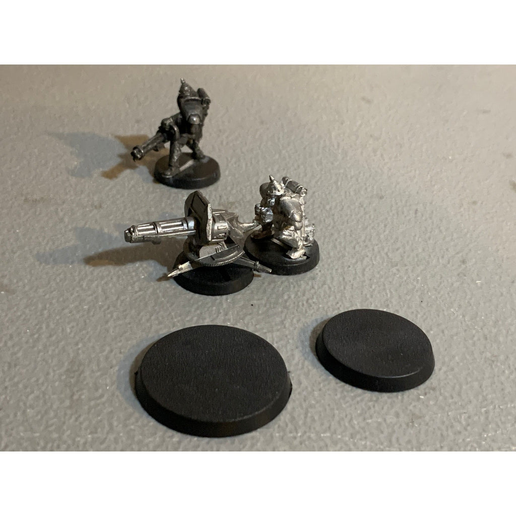A30687 WARZONE MUTANT CHRONICLE TARGET HHG METAL BAUHAUS HEAVY WEAPON LOT TURRET