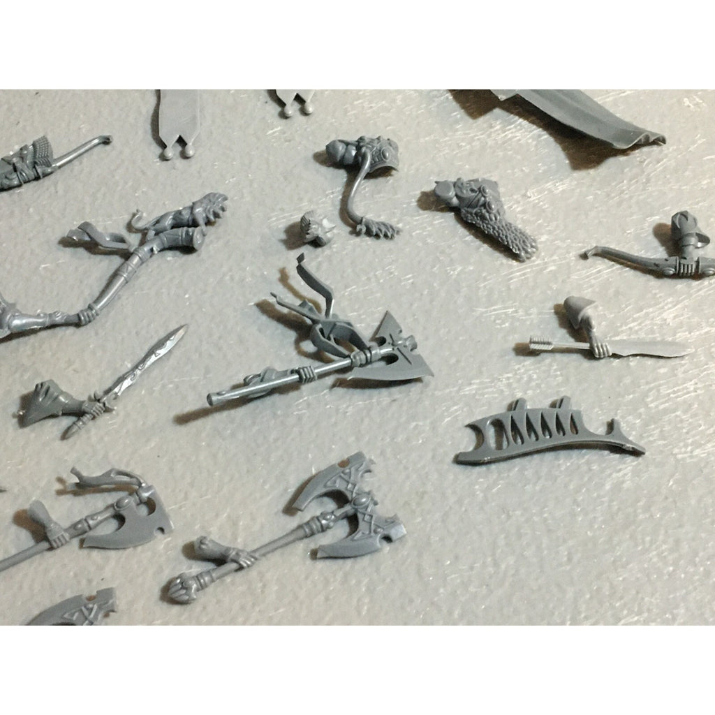 A23431 WARHAMMER FANTASY HIGH ELVES BITS LOT MIXED LIONS LANCE GAMES WORKSHOP GW