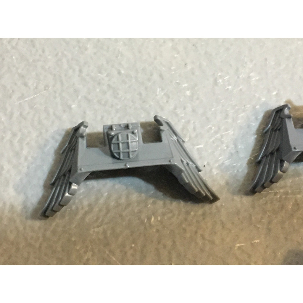 A29406 WARHAMMER 40K SPACE MARINES DARK ANGELS BITS LOT BIKE FRONT PLATES GW