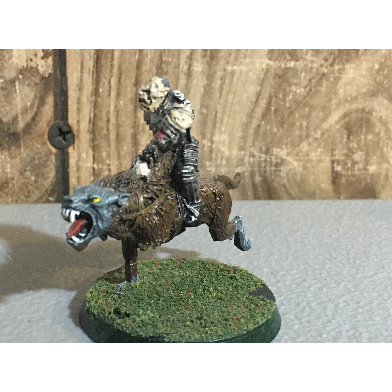 A30385 LOTR LORD OF THE RINGS GW GAMES WORKSHOP METALGOTHMOG MOUNTED WARG PAINT