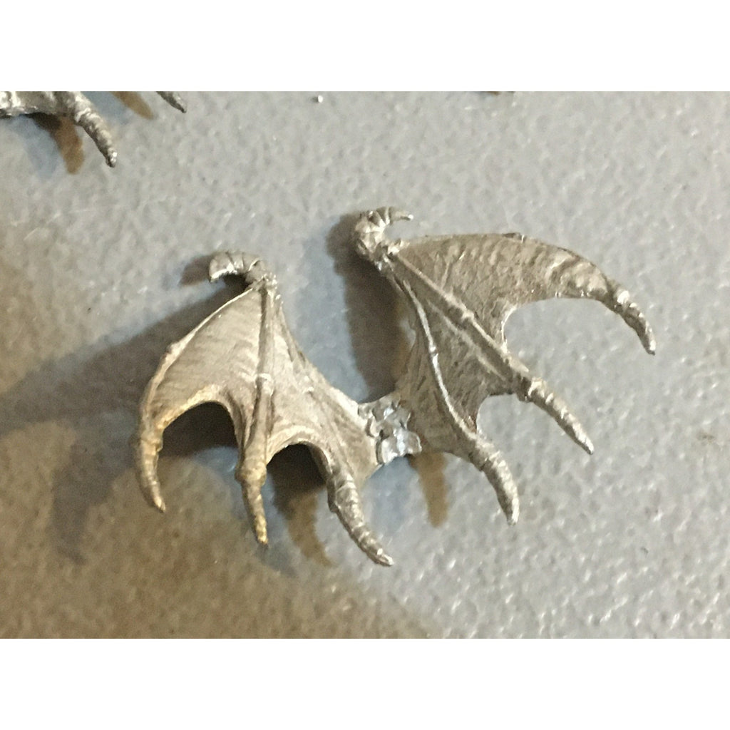 A33851 WARHAMMER 40K TYRANIDS BITS LOT METAL GARGOYLE WINGS 3 PK GW