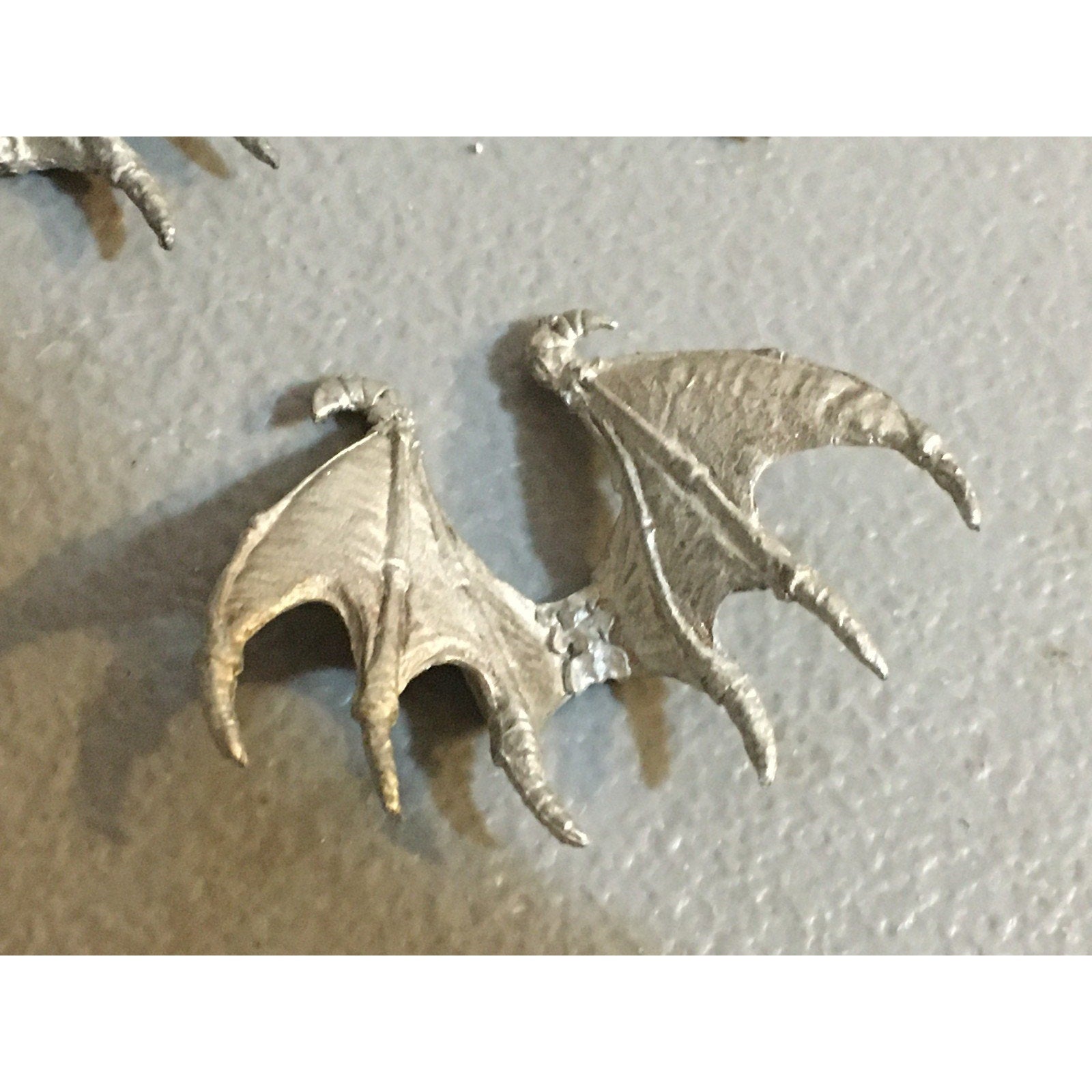 A33851 WARHAMMER 40K TYRANIDS BITS LOT METAL GARGOYLE WINGS 3 PK GW