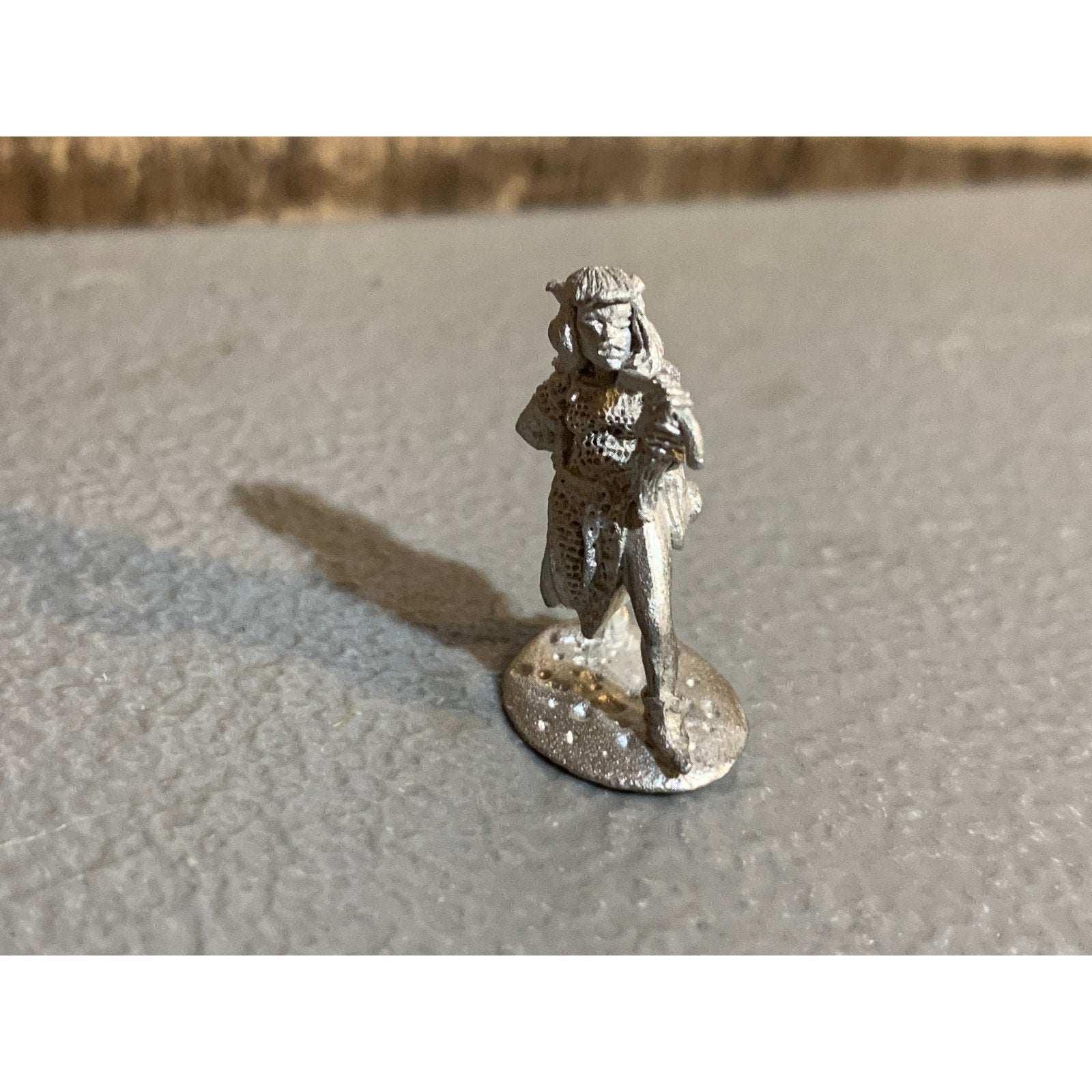 A30701 1ST ED CITADEL WARHAMMER DARK ELF METAL QULLA DARKFAITH W/ CROSSBOW