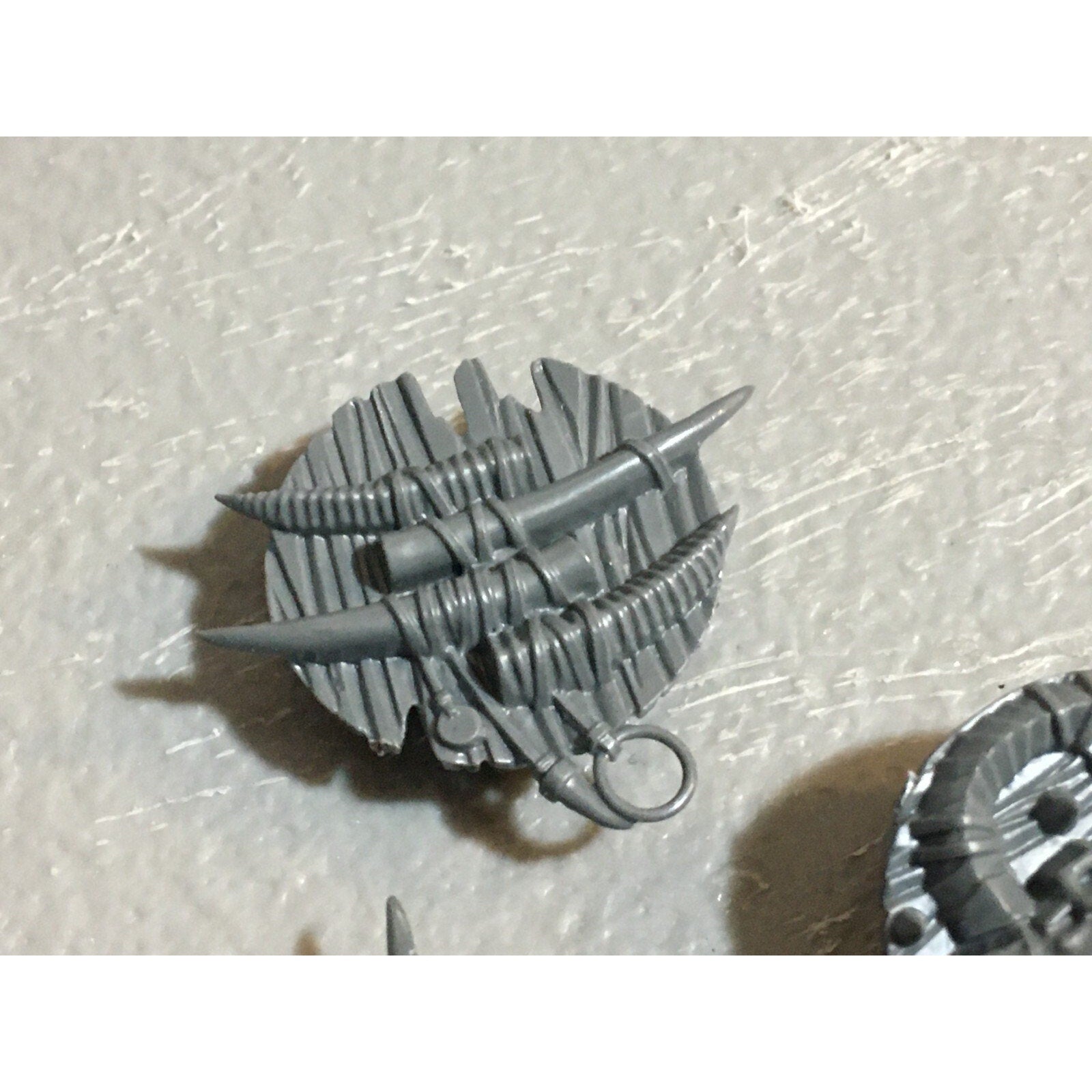 A23163 WARHAMMER FANTASY CHAOS BEASTMEN BITS LOT MINOTAUR SHIELDS GAMES WORKSHOP