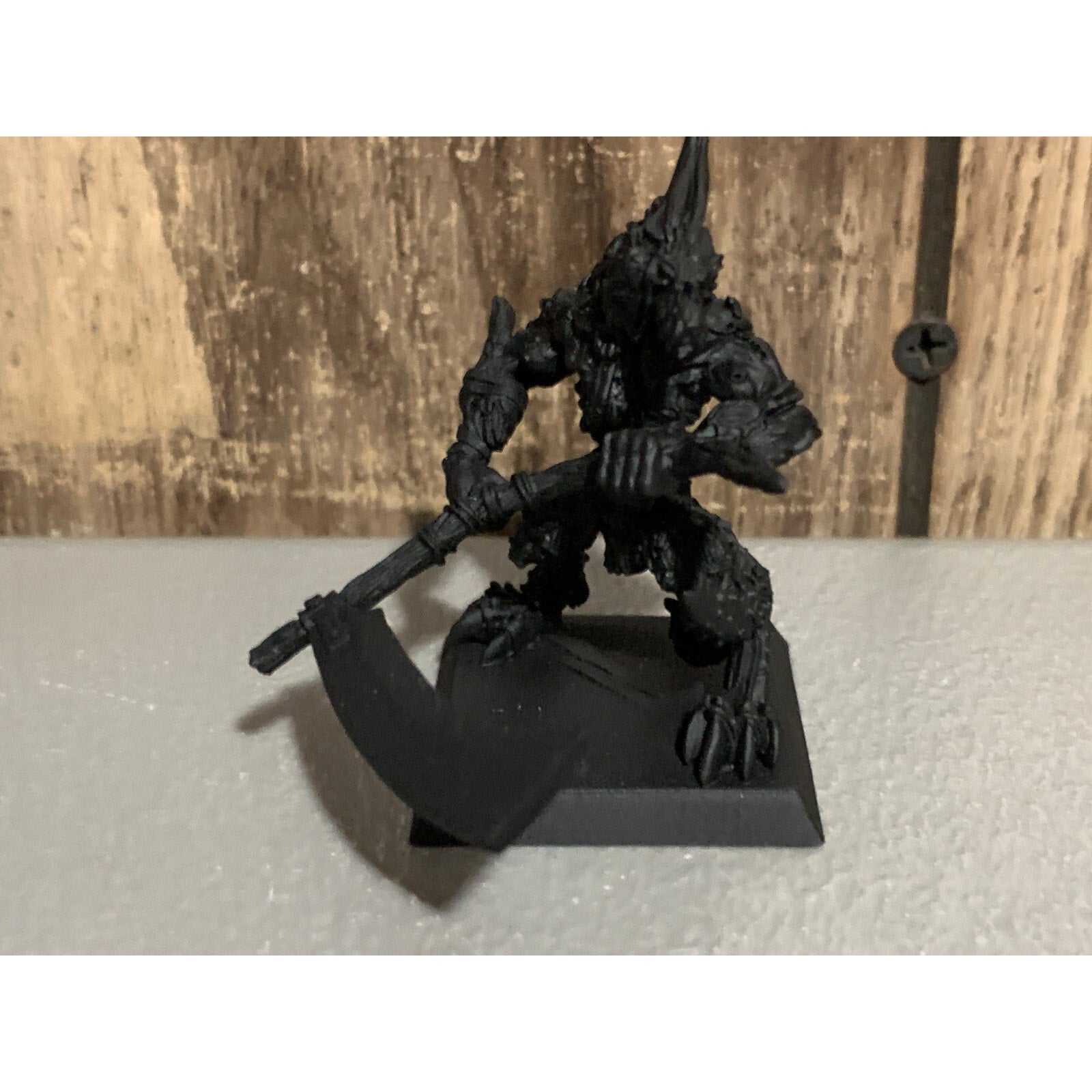 A16411 RACKHAM CONFRONTATION METAL OOP WOLFEN ZOMBIE W CARD