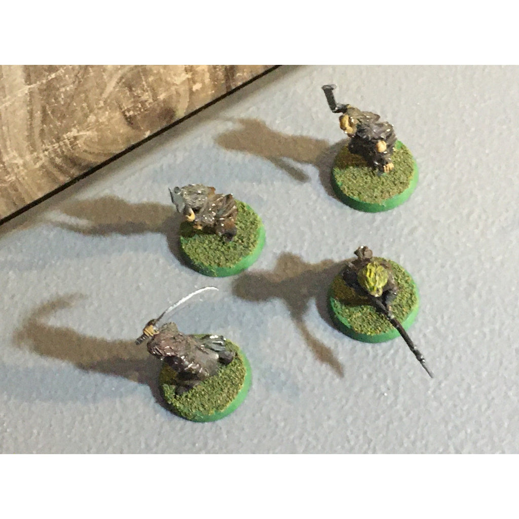 A31061 LOTR LORD OF RINGS GW GAMES WORKSHOP METAL WILDMEN OF DUNLAND 4 PK