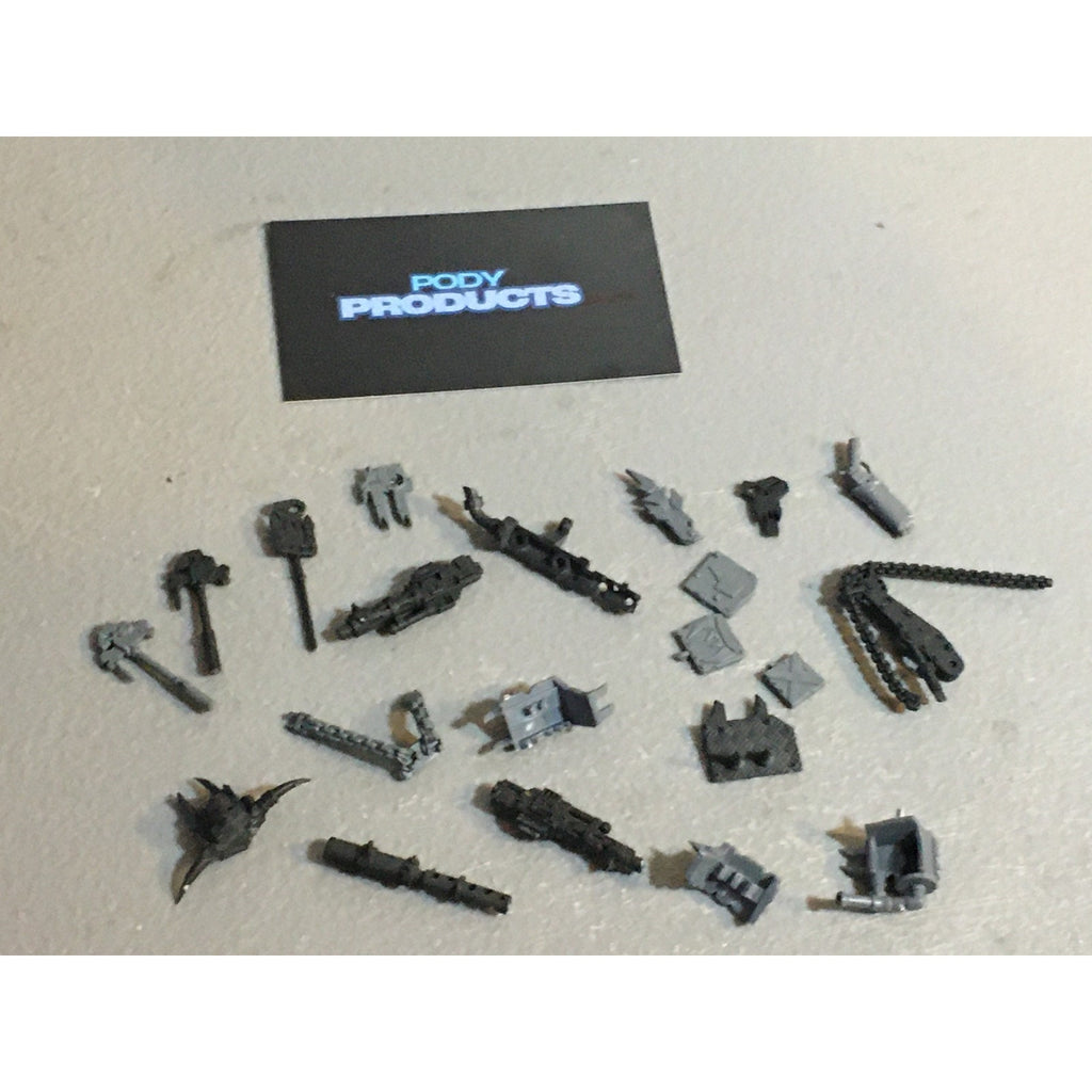 A33587 WARHAMMER 40K SPACE ORKS BITS LOT MIXED TANK POLE ICON GW
