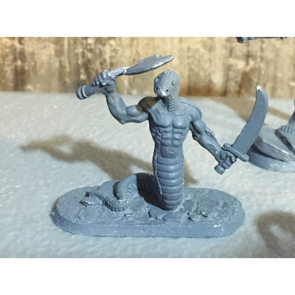 A32869 RAL PARTHA METAL MINIATURES 4 PK NAGA GIANT + INC WOMAN TABLETOP