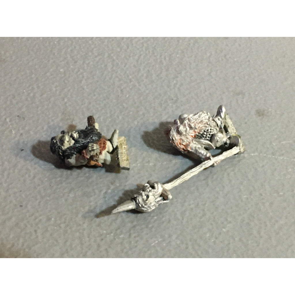 A29787 HHG HEARTBREAKER MINIATURES DWARVES DWARF METAL 2 PK